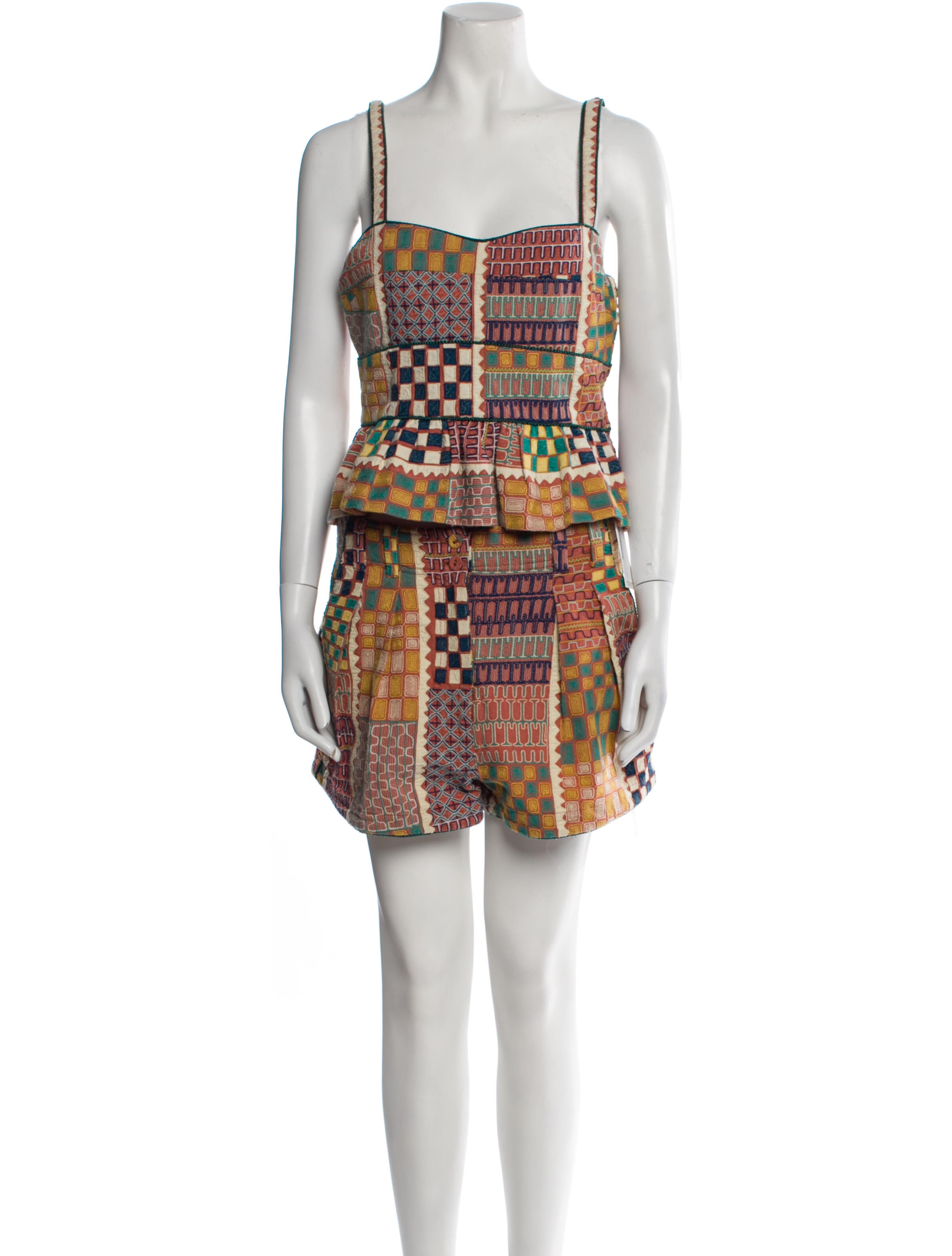 Ulla Johnson Printed Short Set