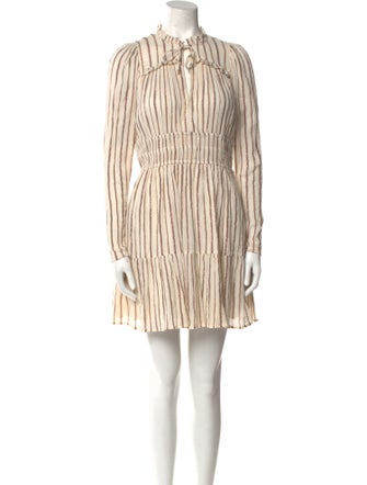 Ulla Johnson Striped Mini Dress