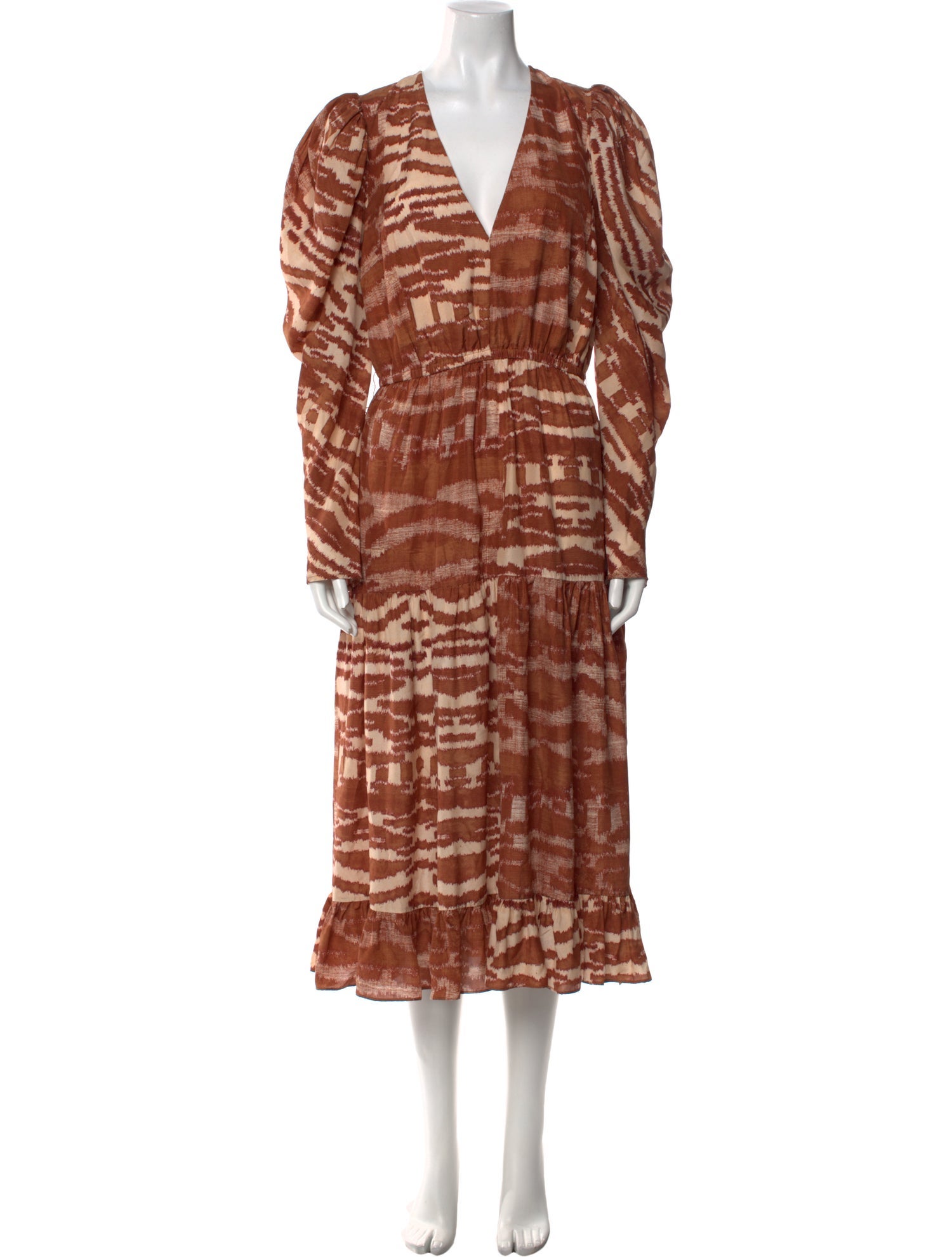 Ulla Johnson Silk Midi Length Dress