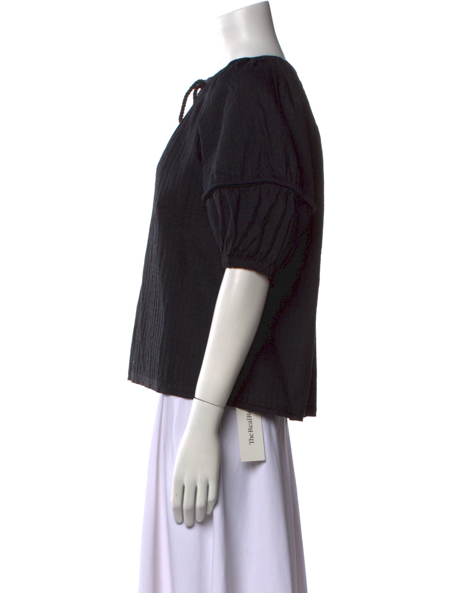 Ulla Johnson V-Neck Three-Quarter Sleeve Blouse