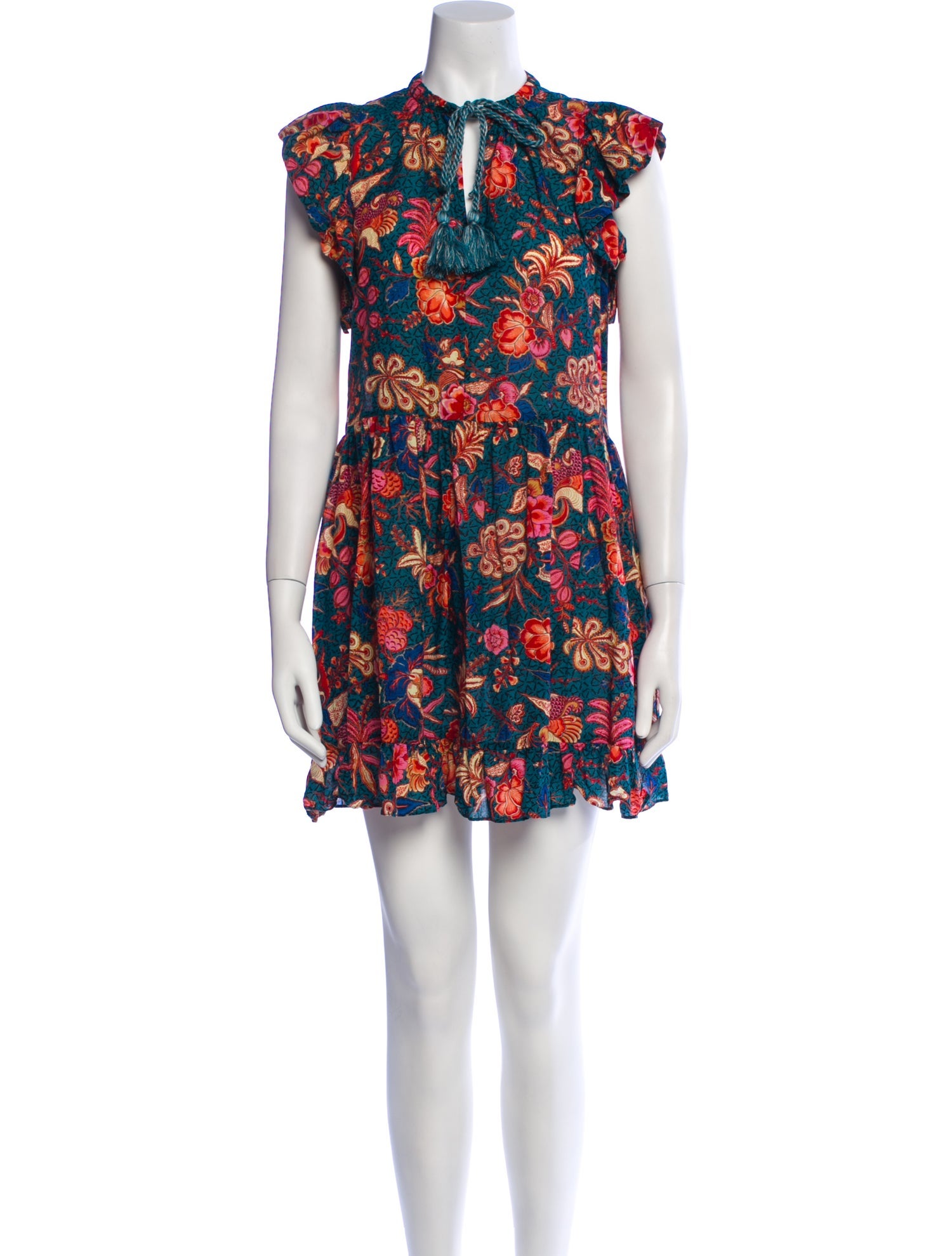 Ulla Johnson Floral Print Mini Dress