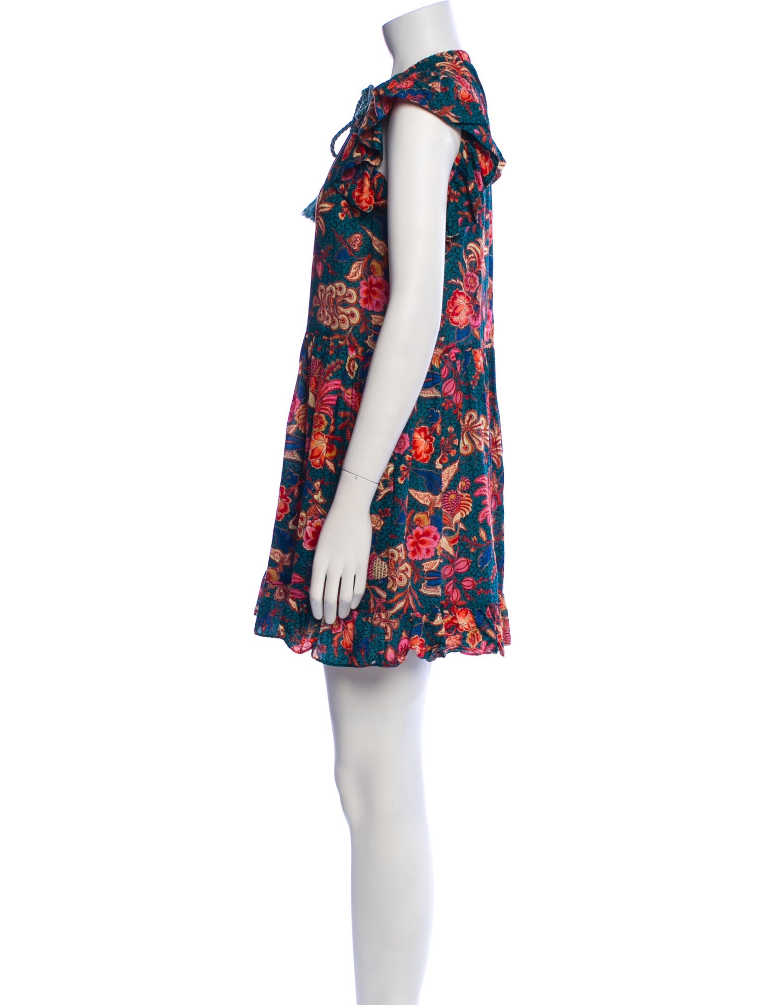 Ulla Johnson Floral Print Mini Dress