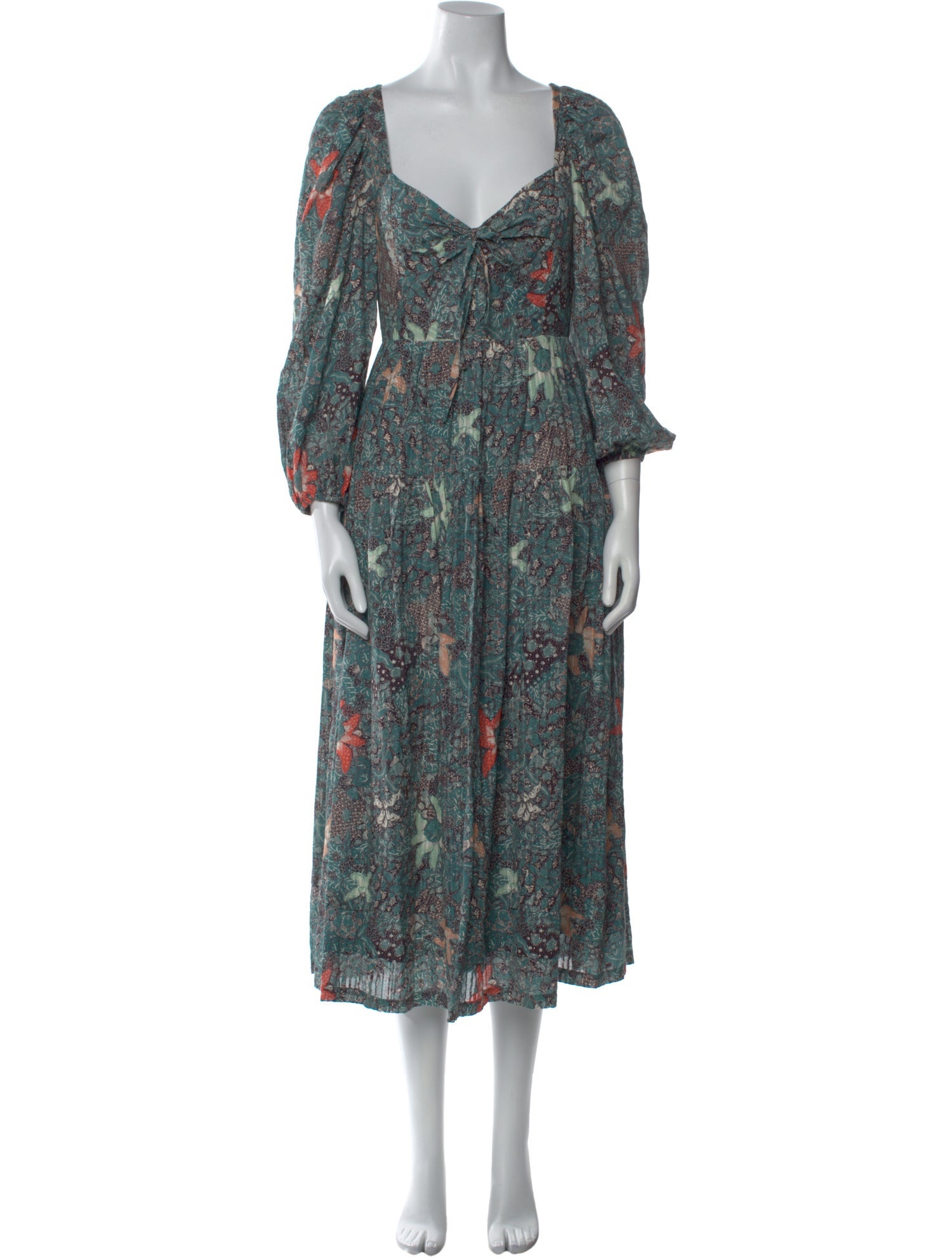 Ulla Johnson Floral Print Long Dress