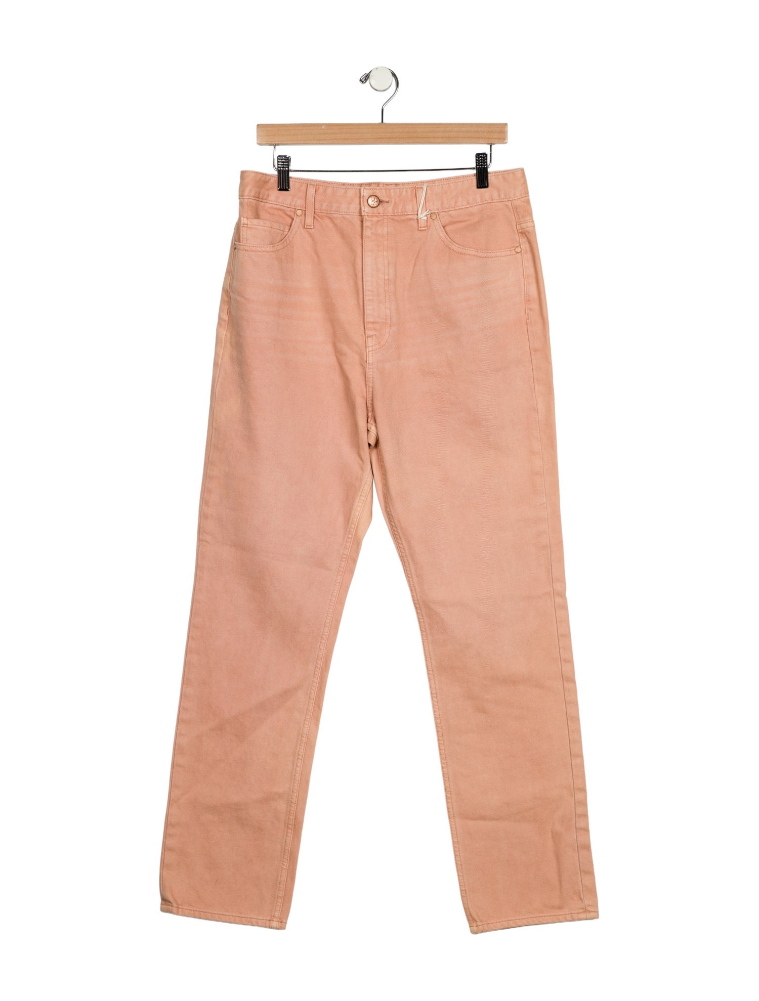 Ulla Johnson High-Rise Straight Leg Jeans