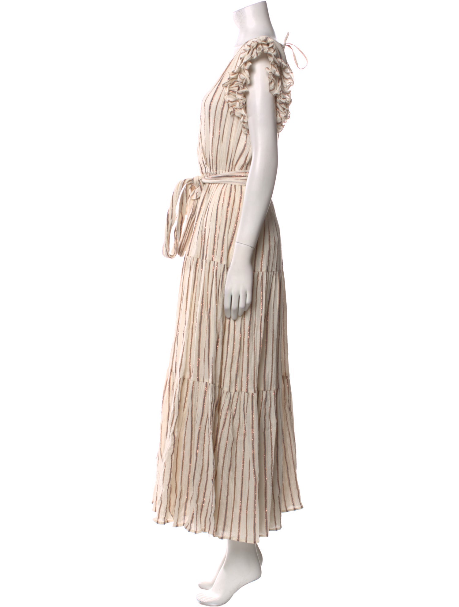 Ulla Johnson Striped Long Dress