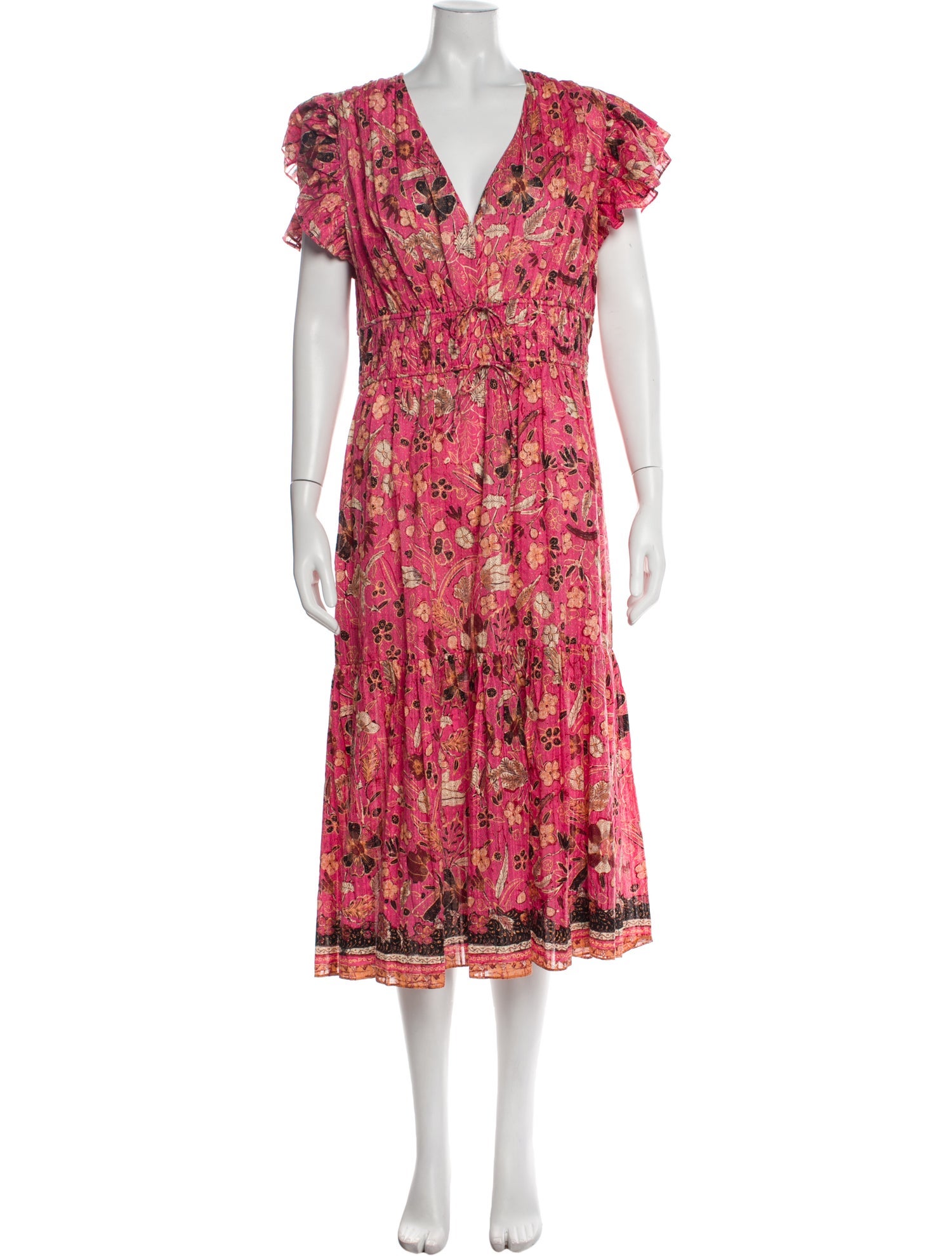Ulla Johnson Floral Print Long Dress