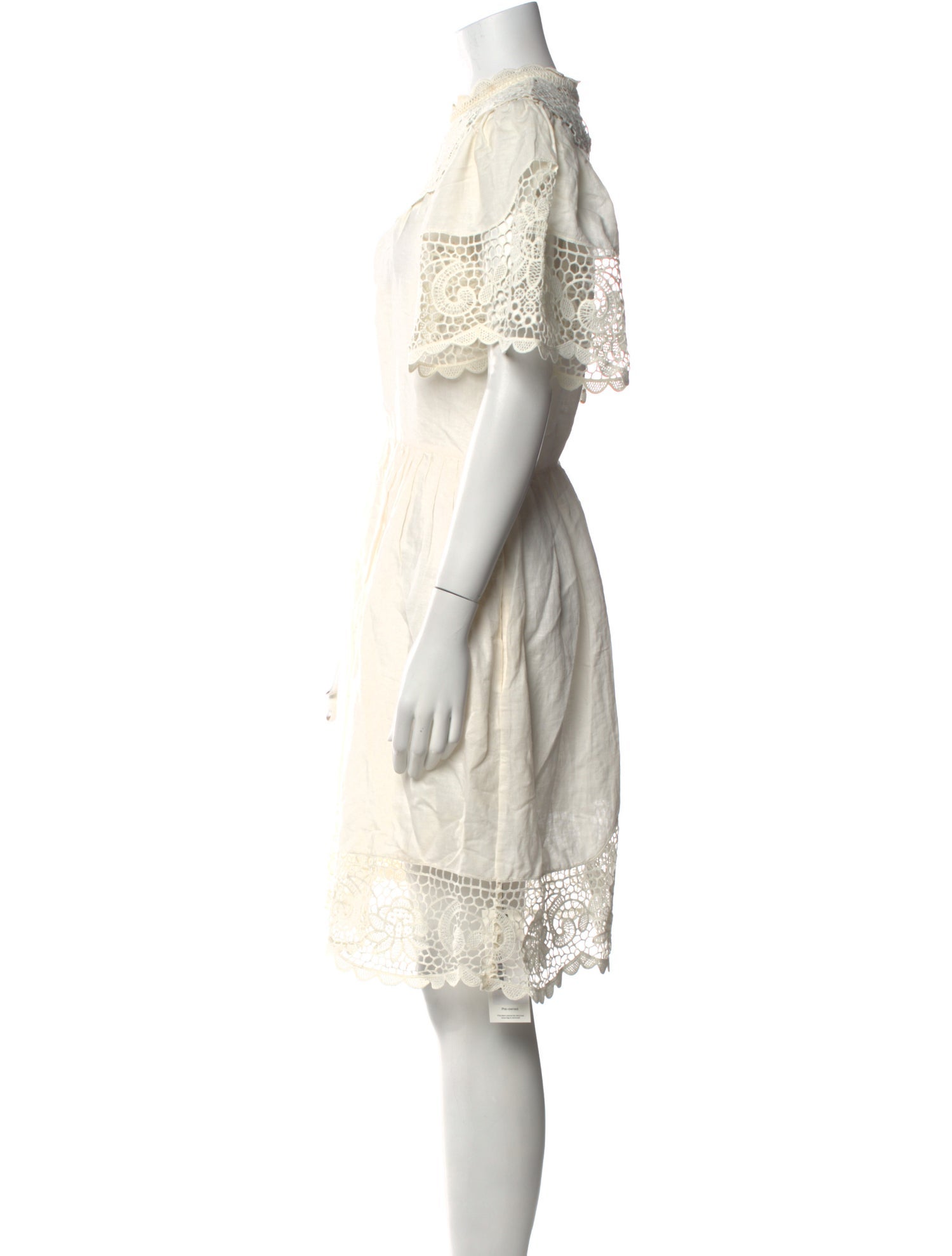 Ulla Johnson Linen Knee-Length Dress