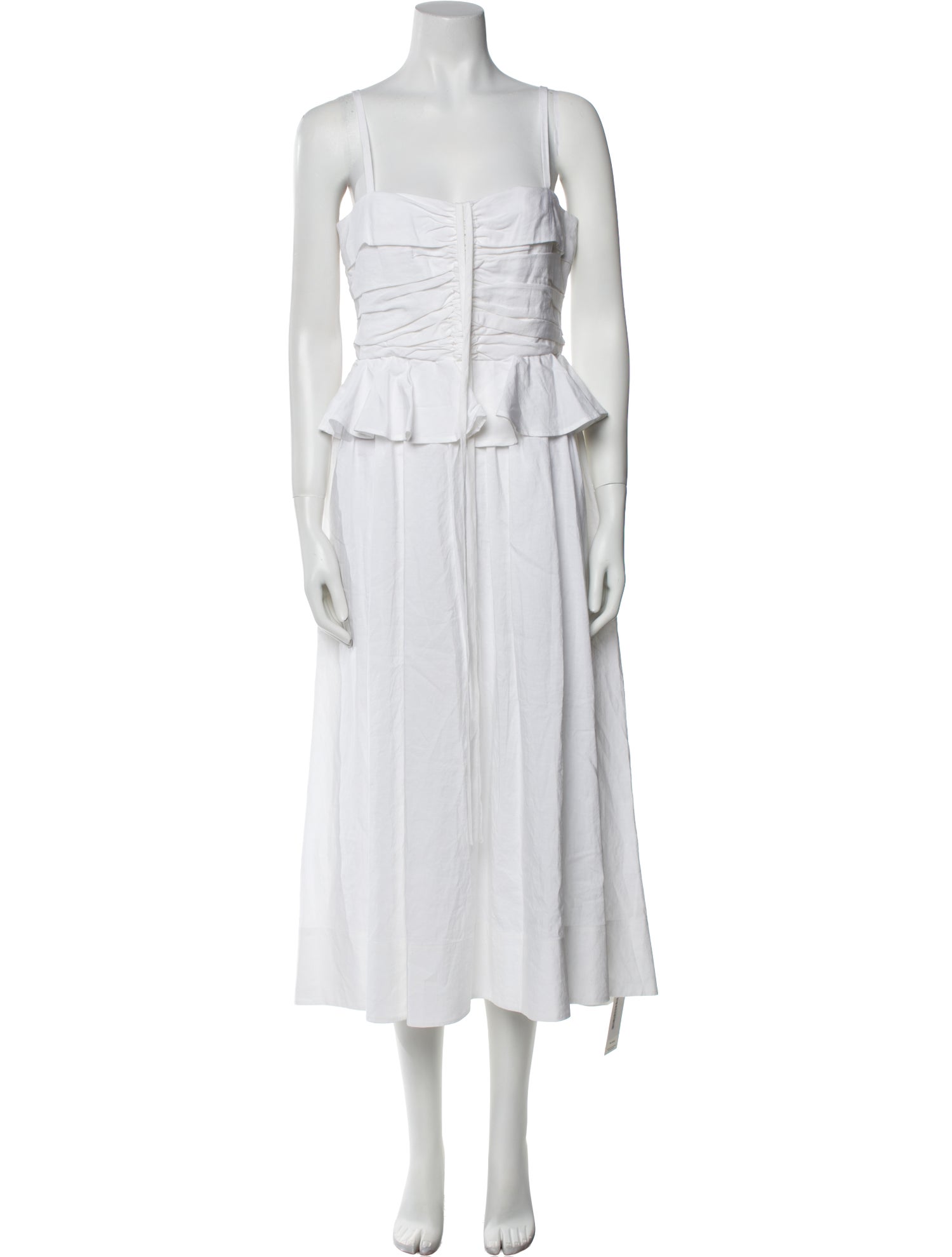 Ulla Johnson Square Neckline Long Dress