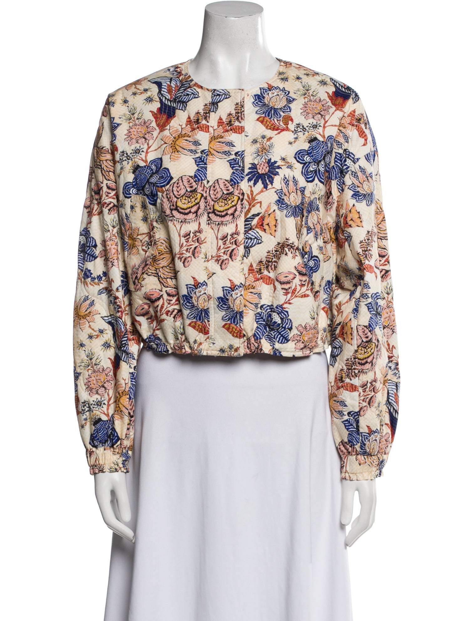 Ulla Johnson Floral Print Evening Jacket