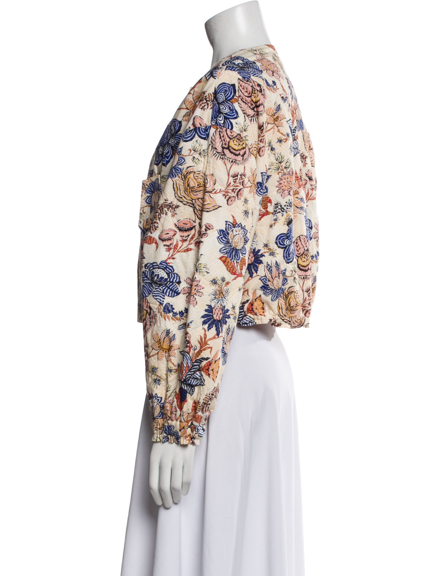 Ulla Johnson Floral Print Evening Jacket