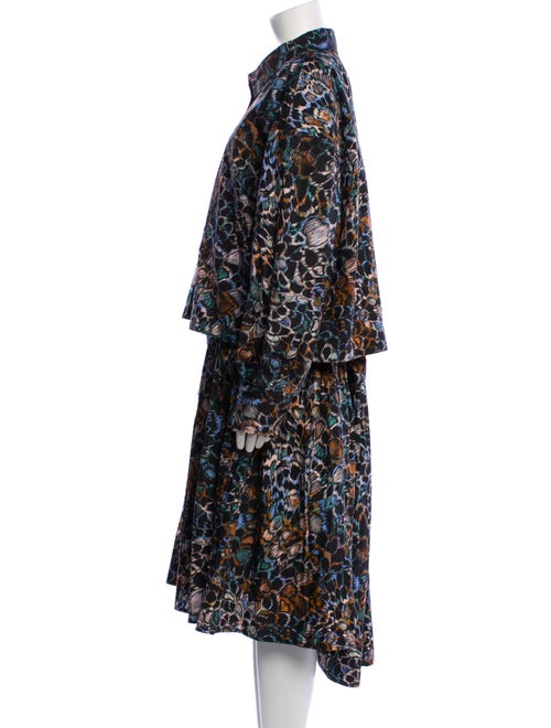 Ulla Johnson Printed Pleated Accents Skirt Set