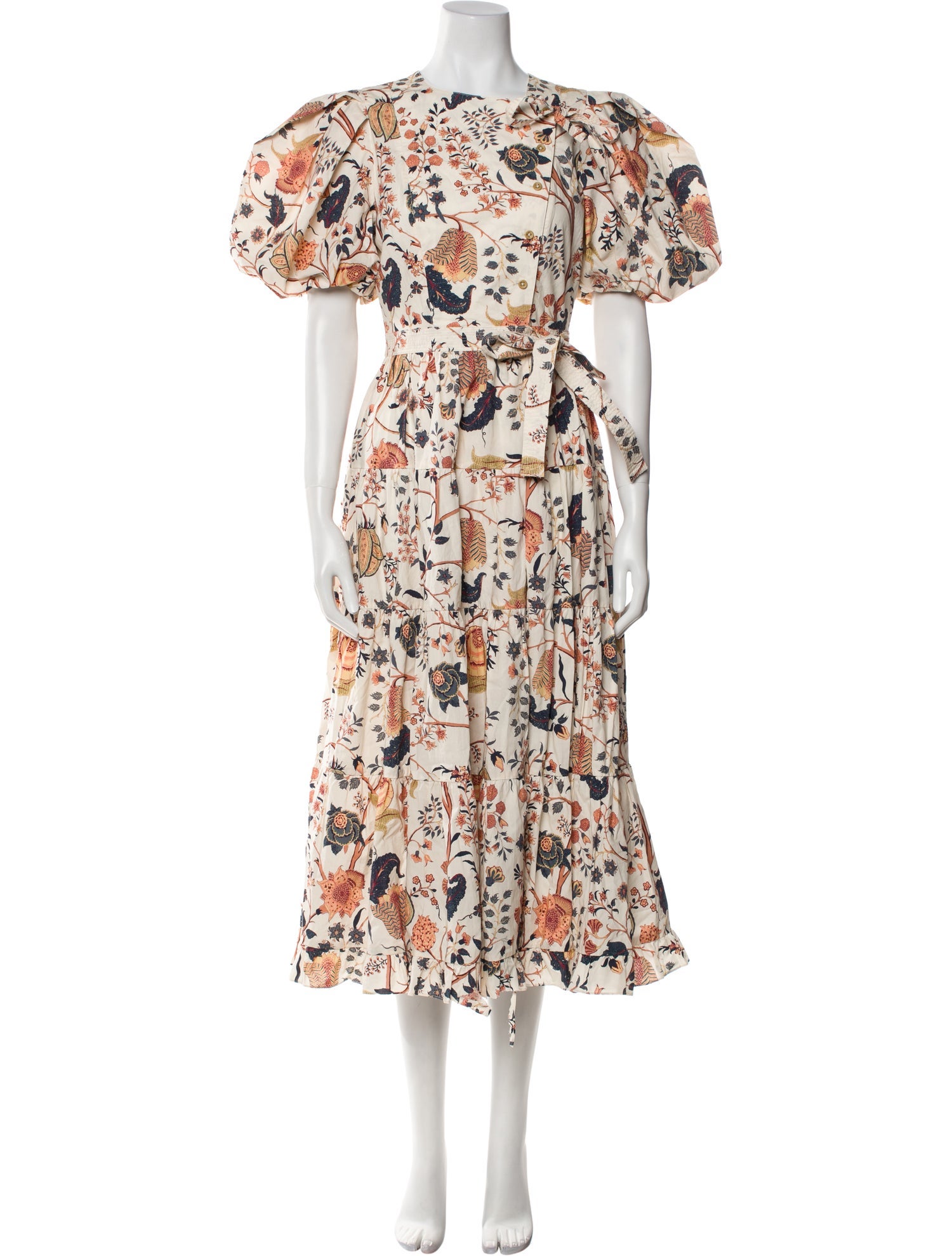 Ulla Johnson Floral Print Long Dress