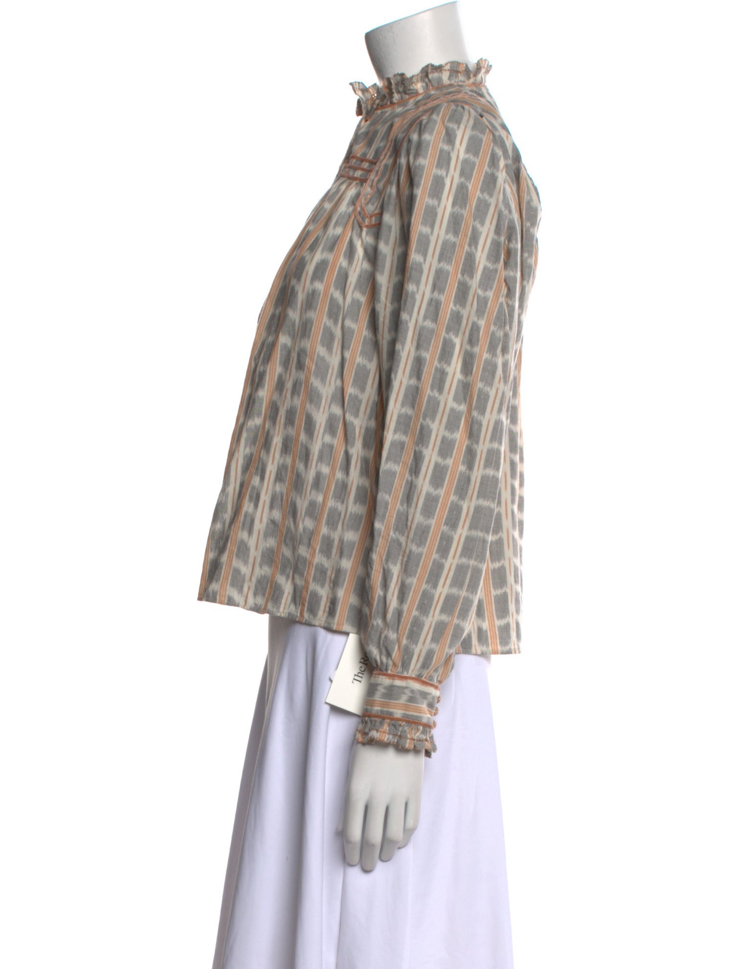 Ulla Johnson Printed Mock Neck Top