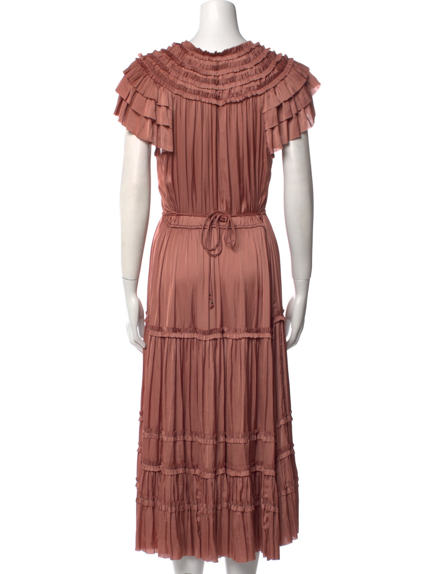 Ulla Johnson V-Neck Long Dress