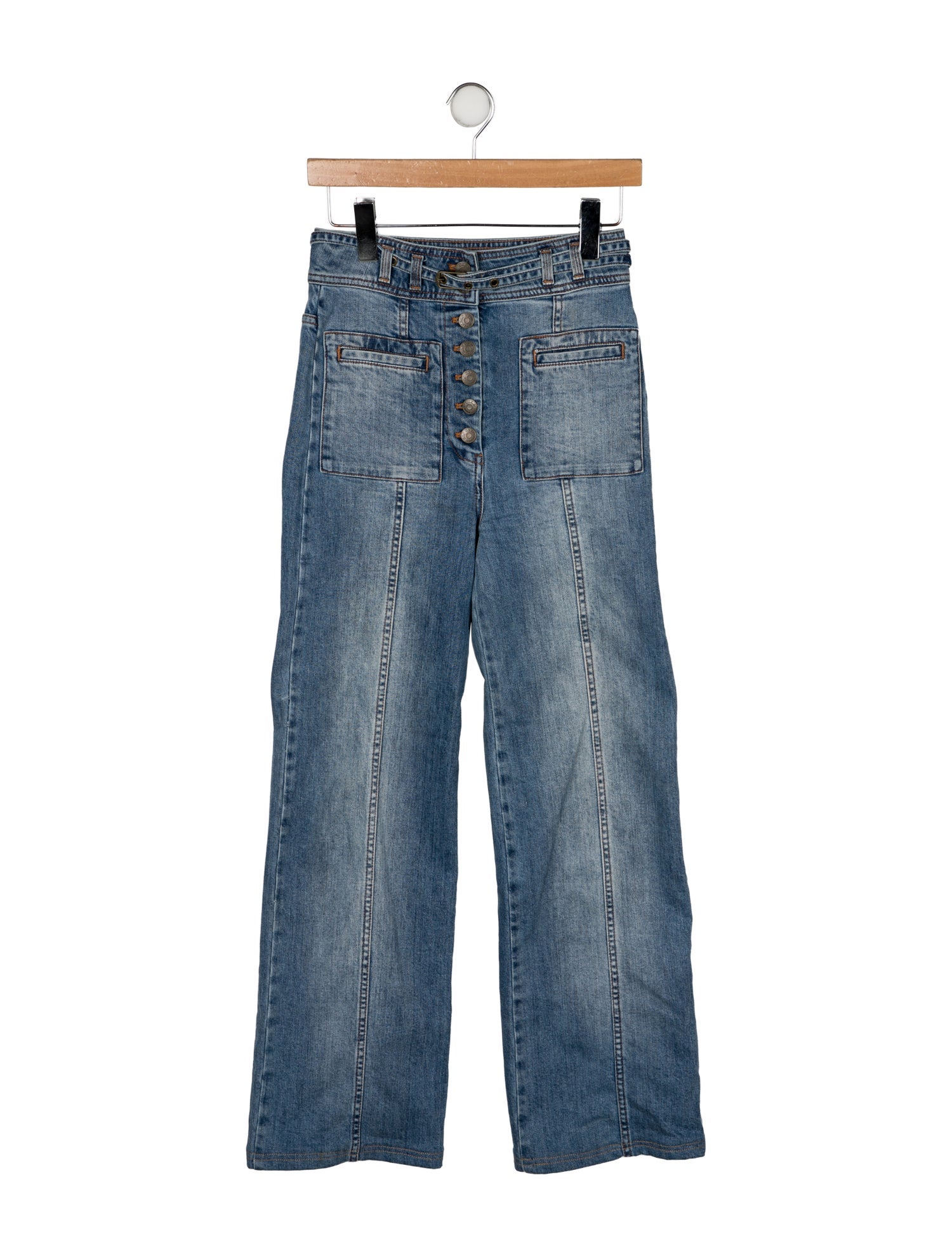 Ulla Johnson High-Rise Wide Leg Jeans