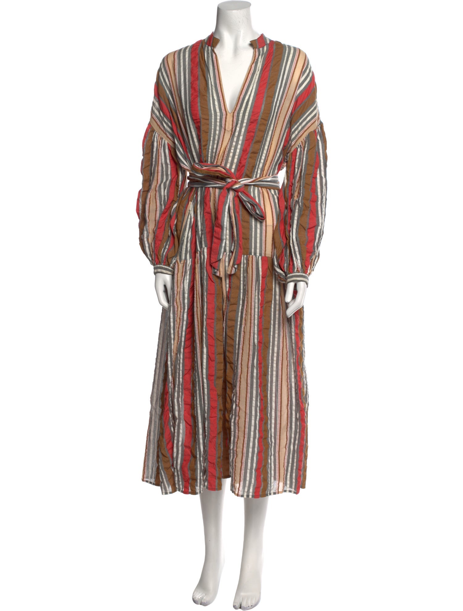 Ulla Johnson Striped Long Dress