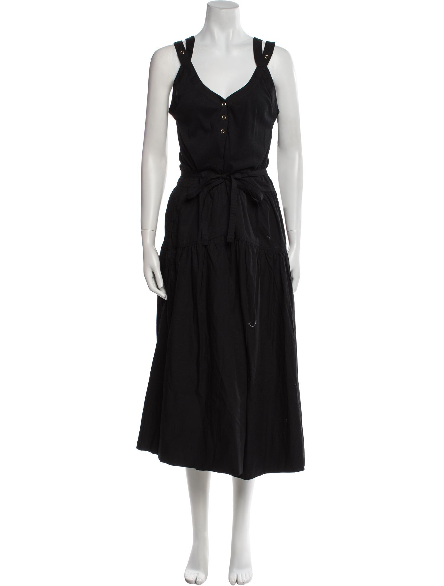 Ulla Johnson V-Neck Long Dress