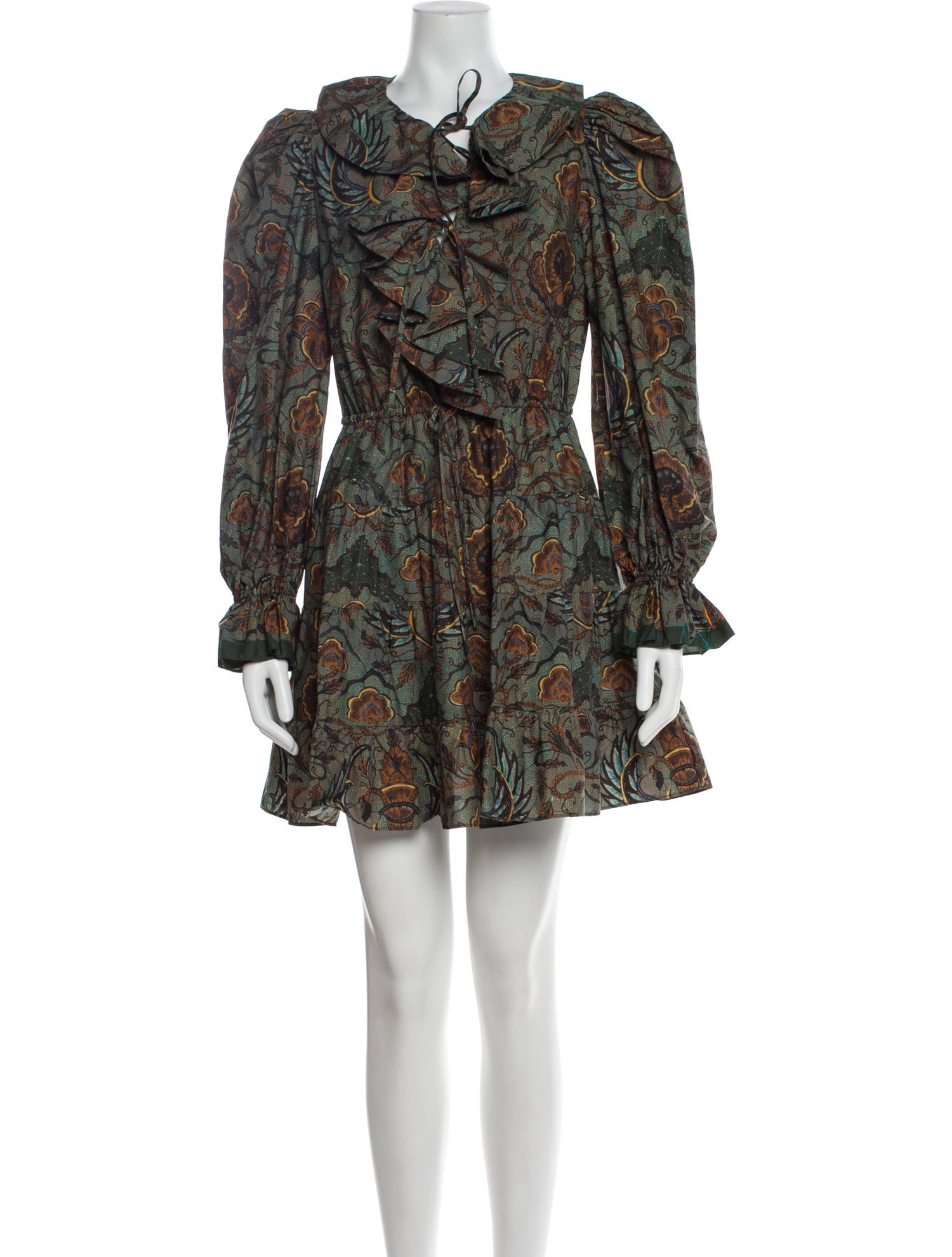Ulla Johnson Paisley Print Mini Dress