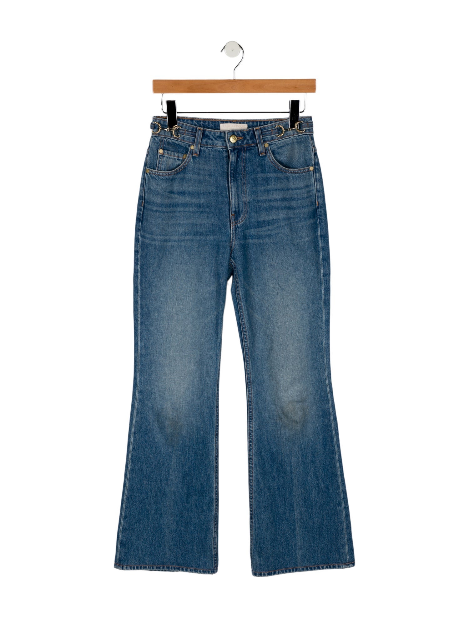 Ulla Johnson High-Rise Straight Leg Jeans
