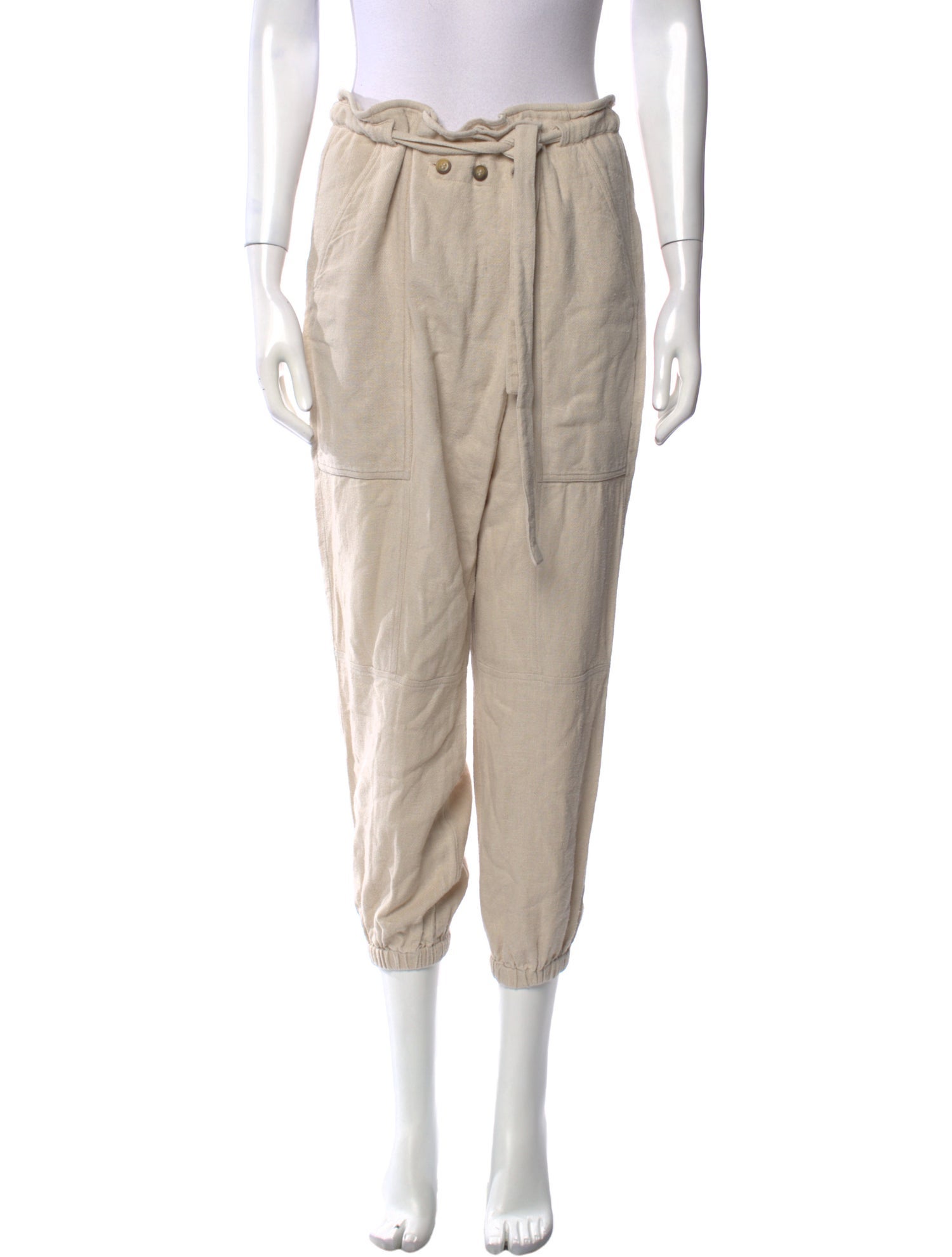 Ulla Johnson Silk Skinny Leg Pants