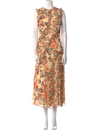 Ulla Johnson Silk Long Dress