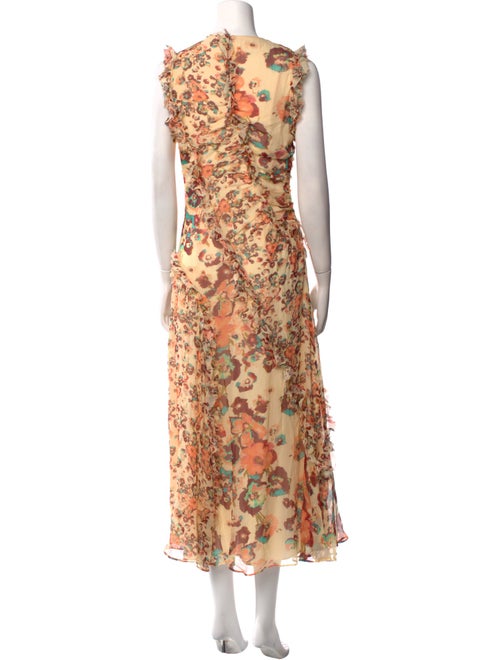 Ulla Johnson Silk Long Dress