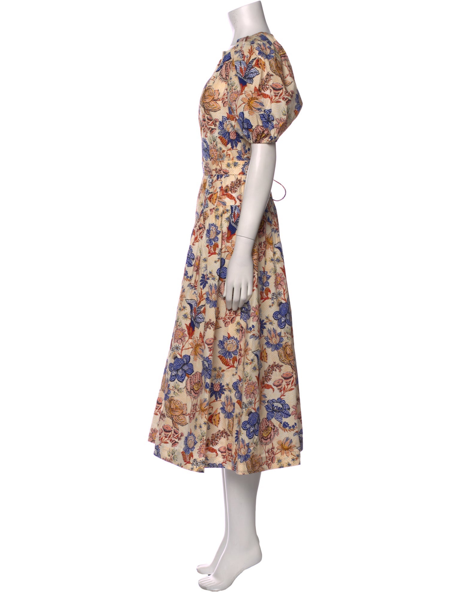 Ulla Johnson Floral Print Long Dress