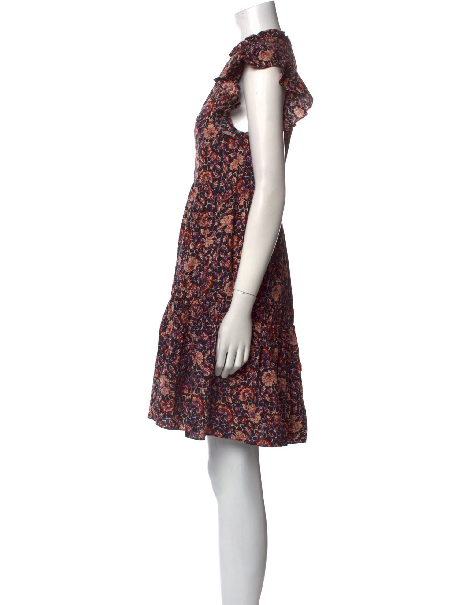 Ulla Johnson Floral Print Mini Dress