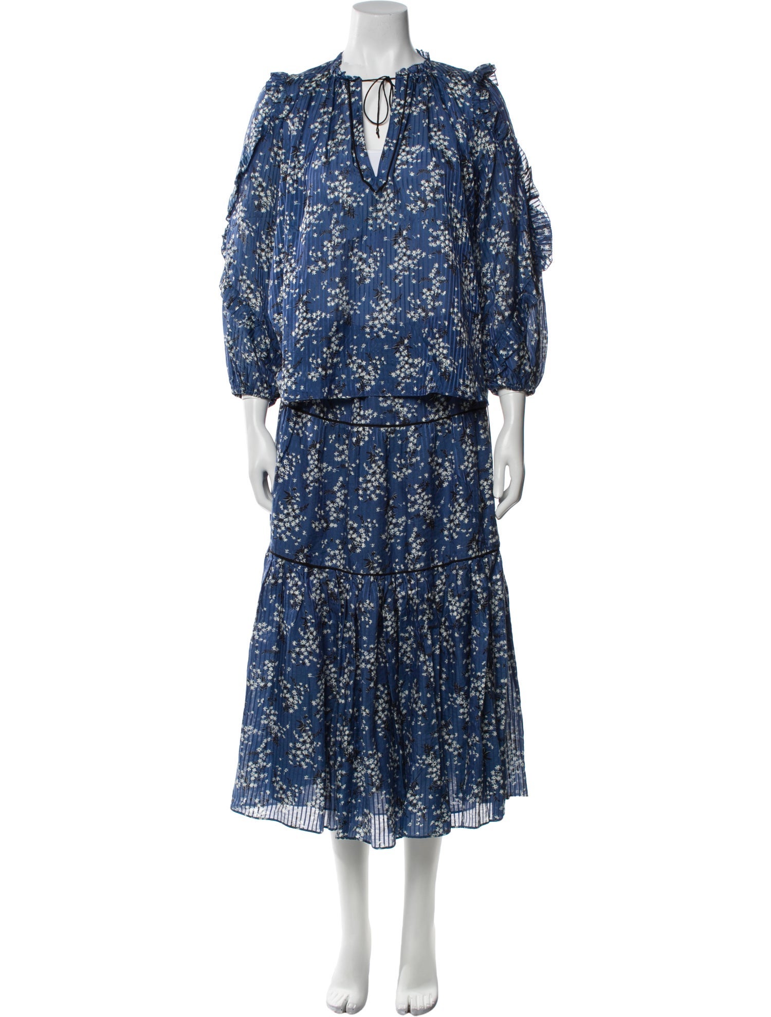 Ulla Johnson Printed Skirt Set