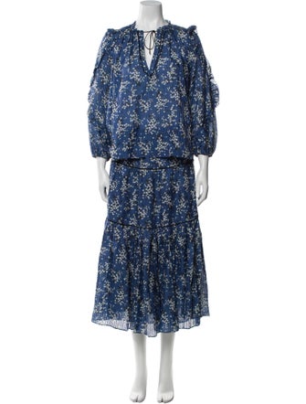 Ulla Johnson Printed Skirt Set