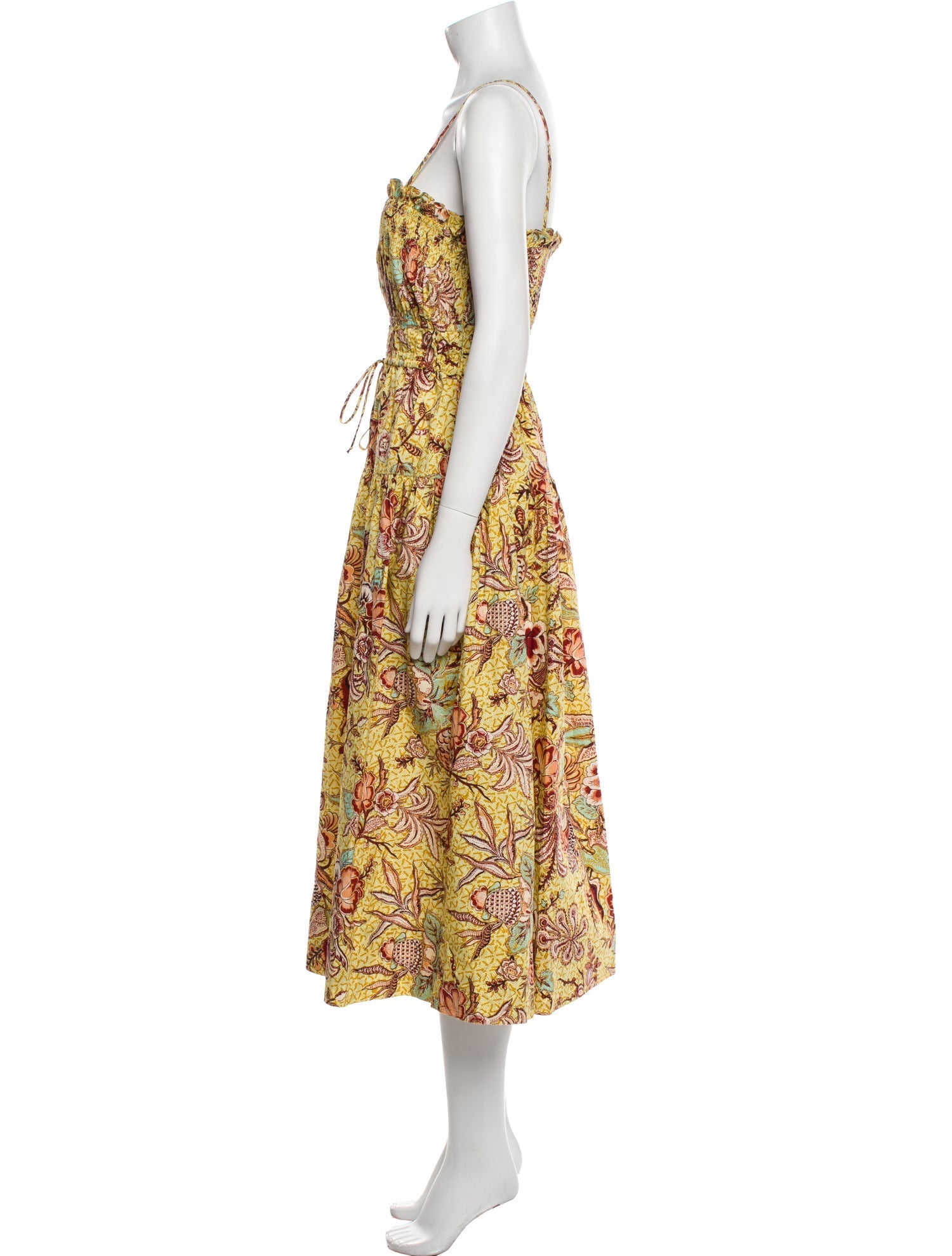 Ulla Johnson Floral Print Long Dress