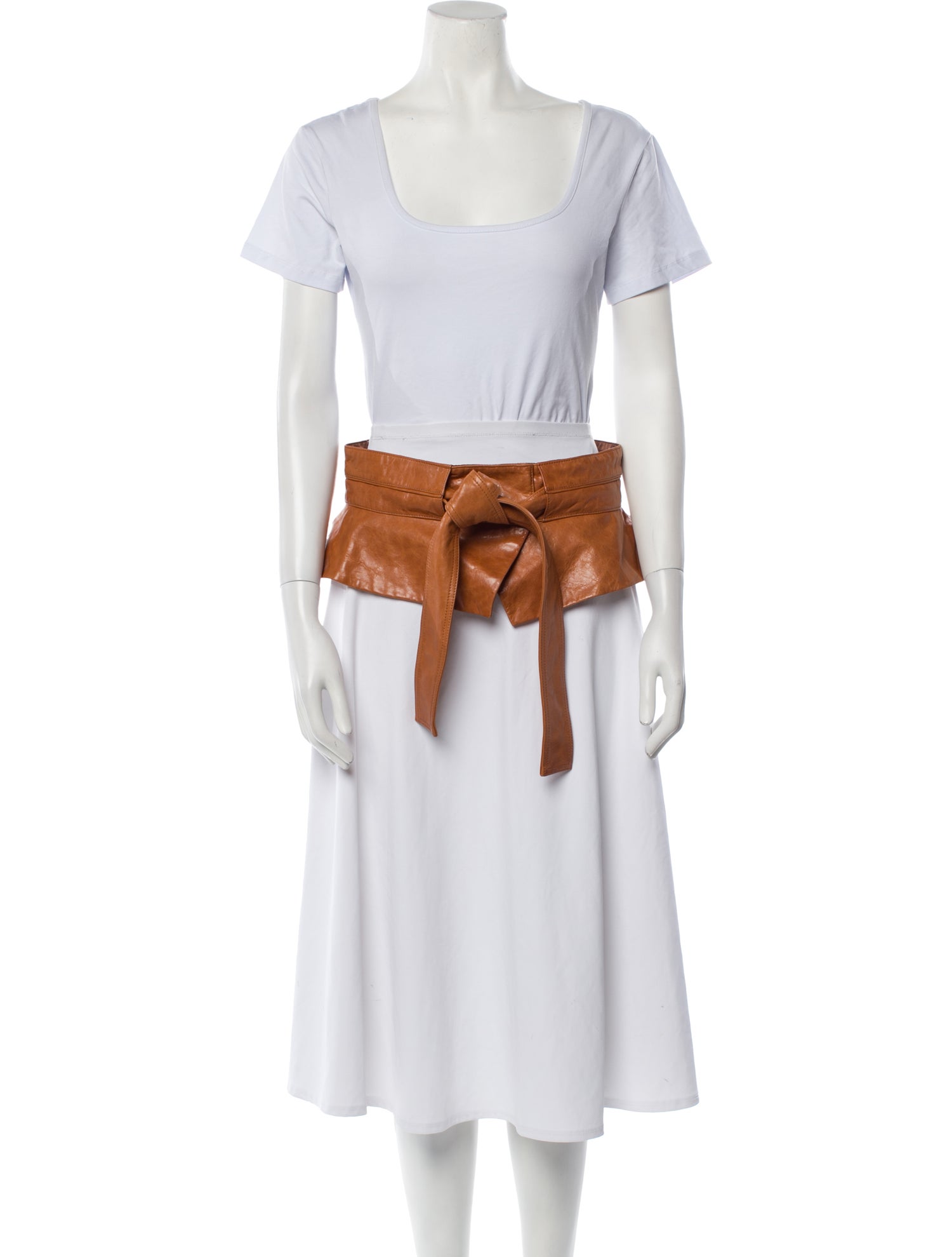 Ulla Johnson Wide Leather Waist Belt