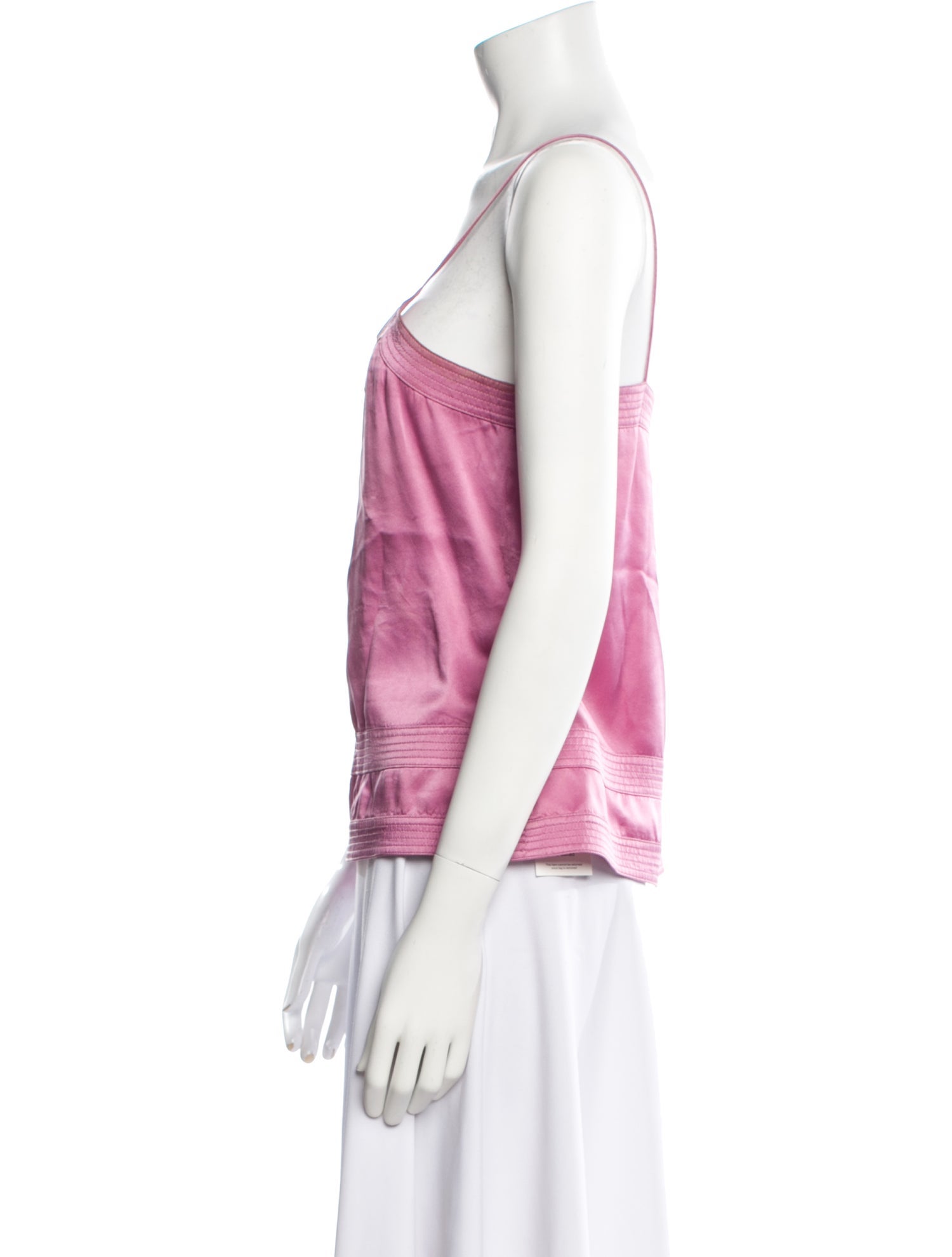 Ulla Johnson Silk Square Neckline Top