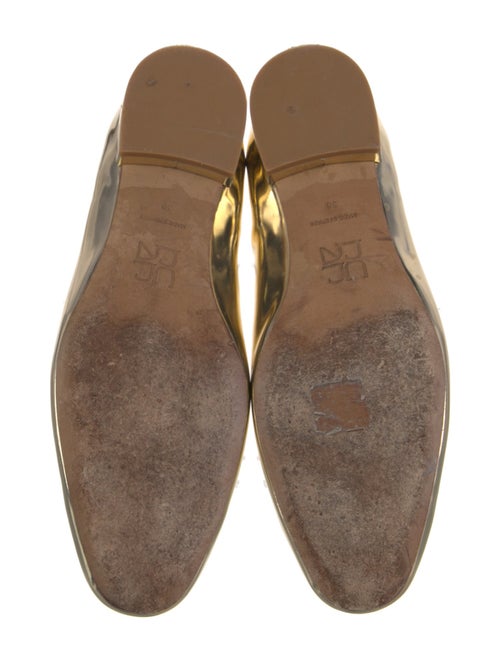 Ulla Johnson Patent Leather Ruffle Embellishment Ballet Flats