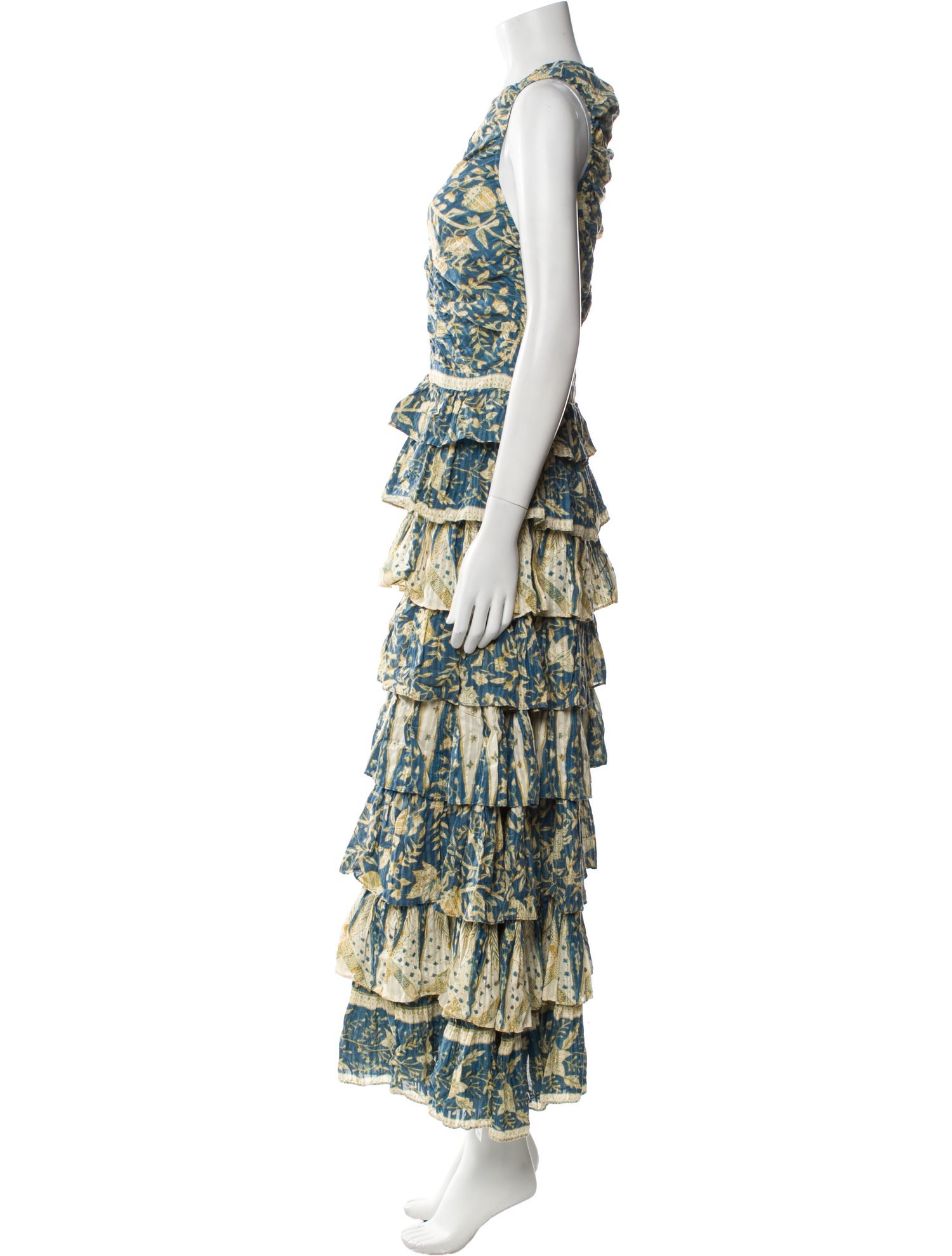 Ulla Johnson Printed Long Dress