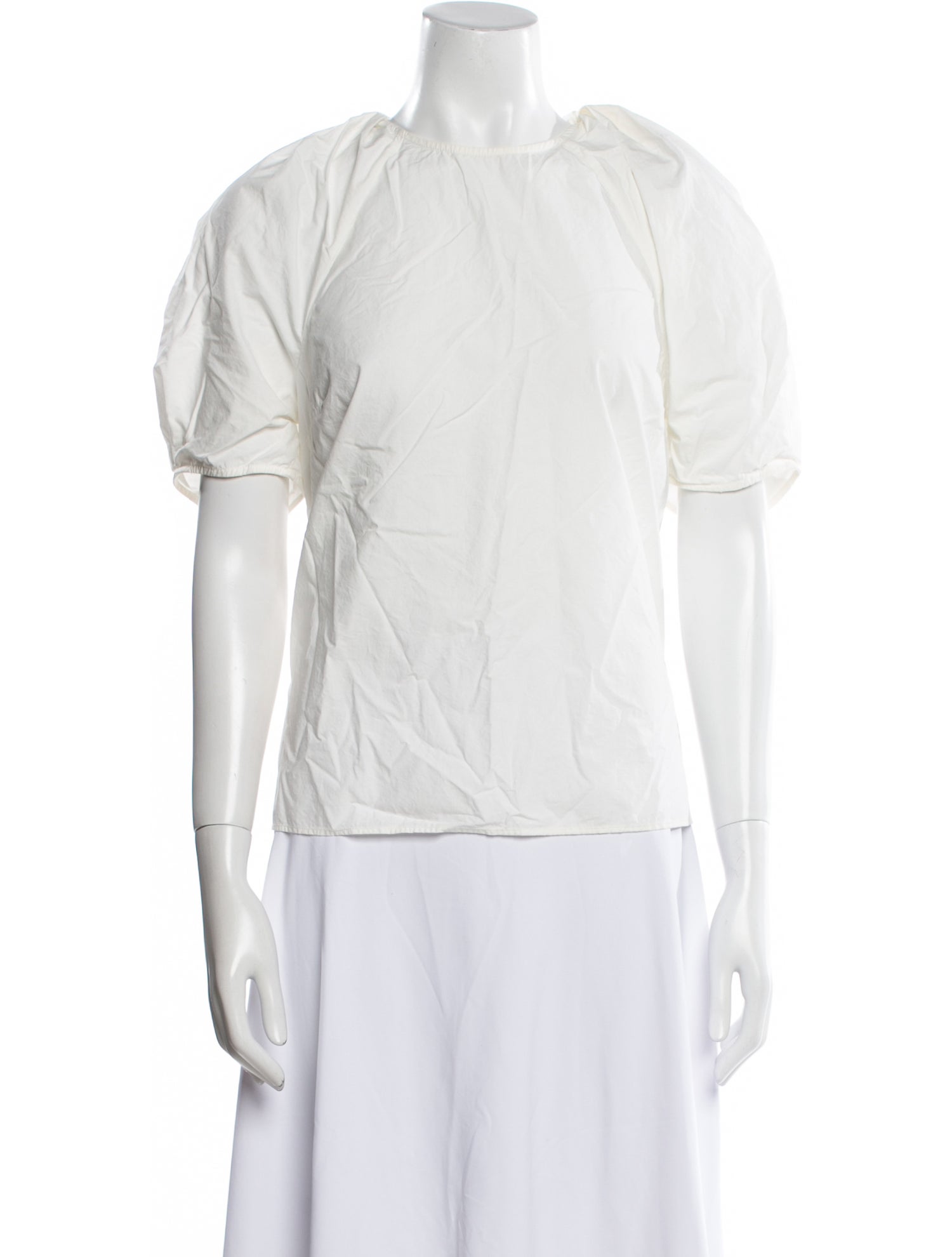 Ulla Johnson Crew Neck Short Sleeve Top