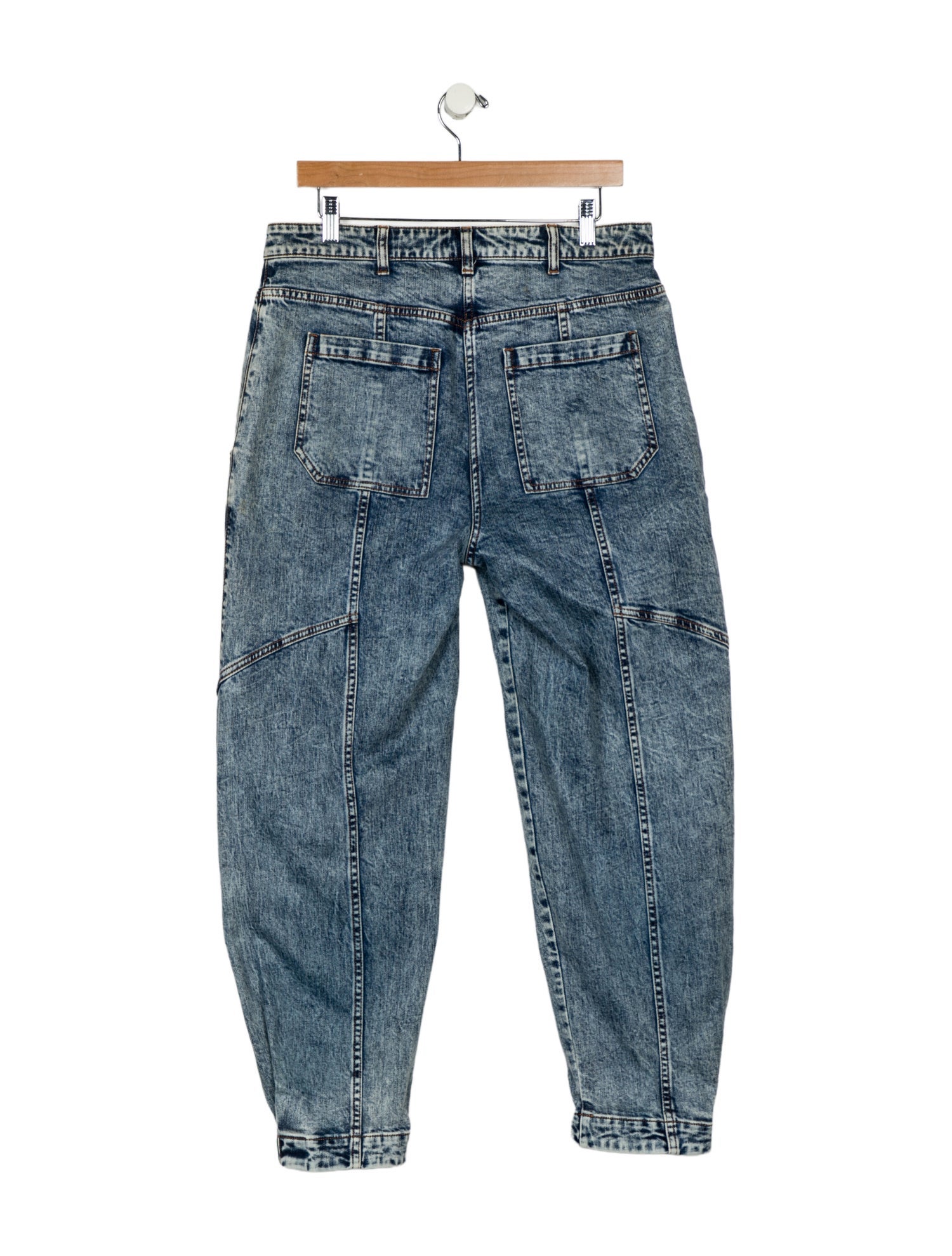 Ulla Johnson High-Rise Straight Leg Jeans