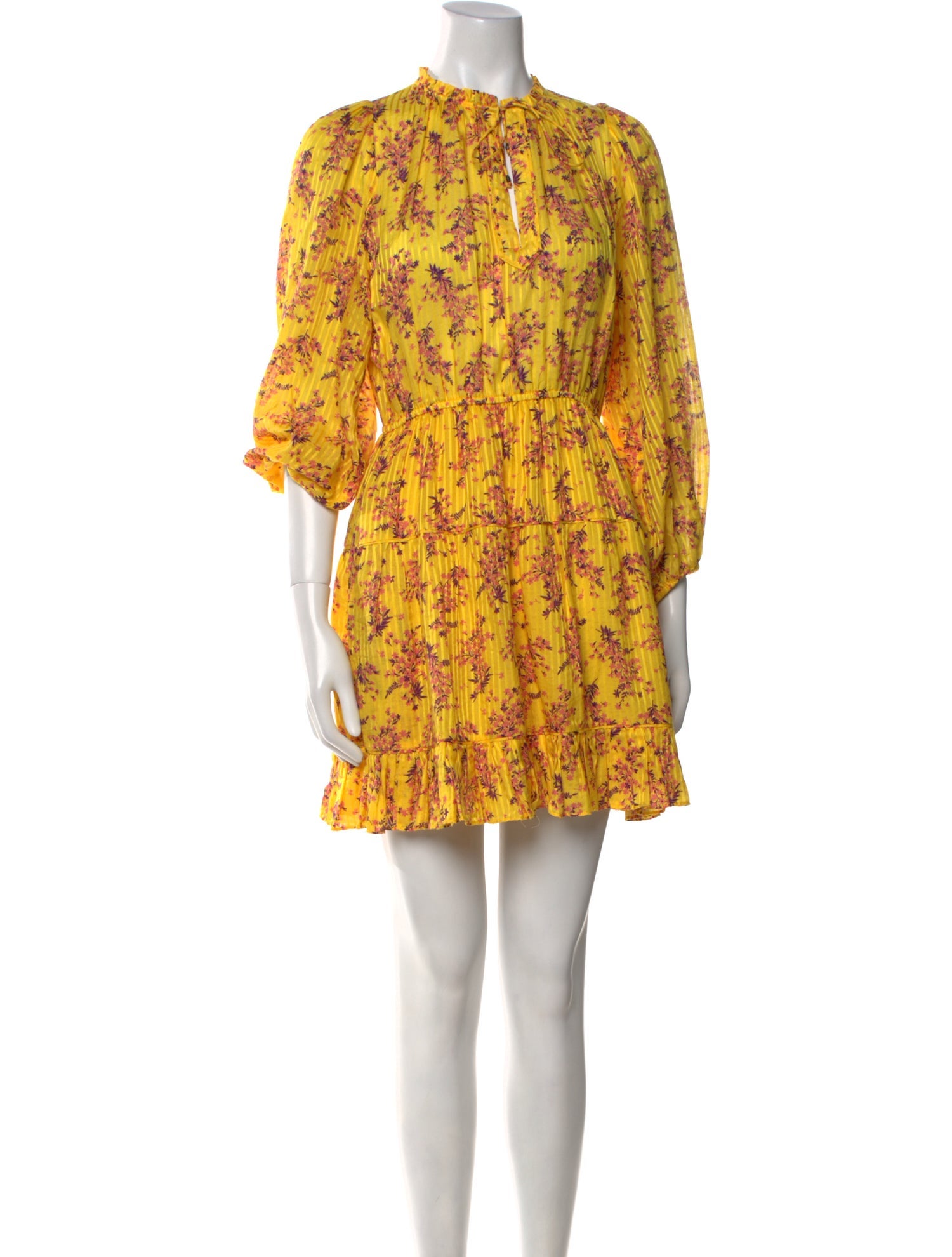 Ulla Johnson Floral Print Mini Dress