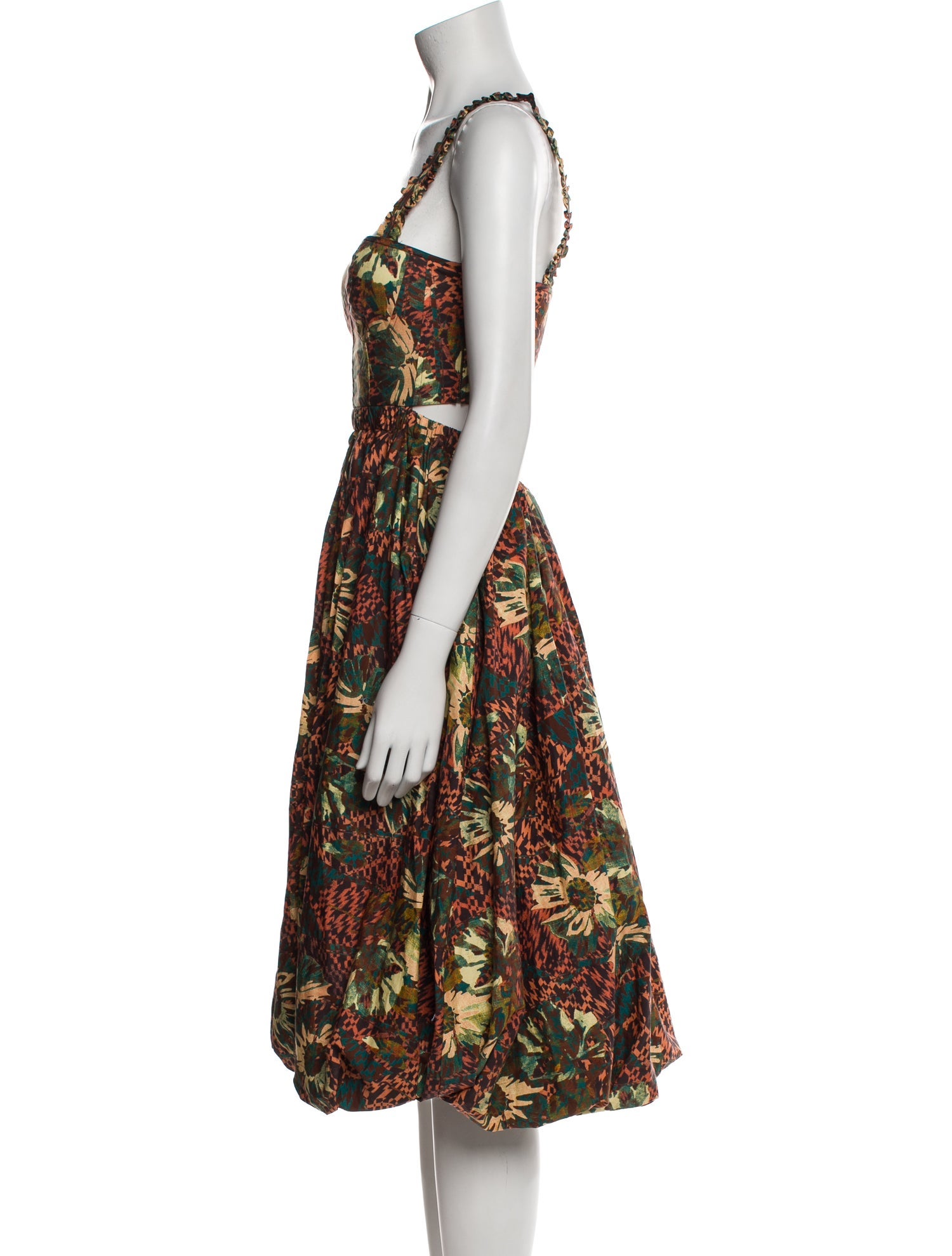 Ulla Johnson Printed Midi Length Dress