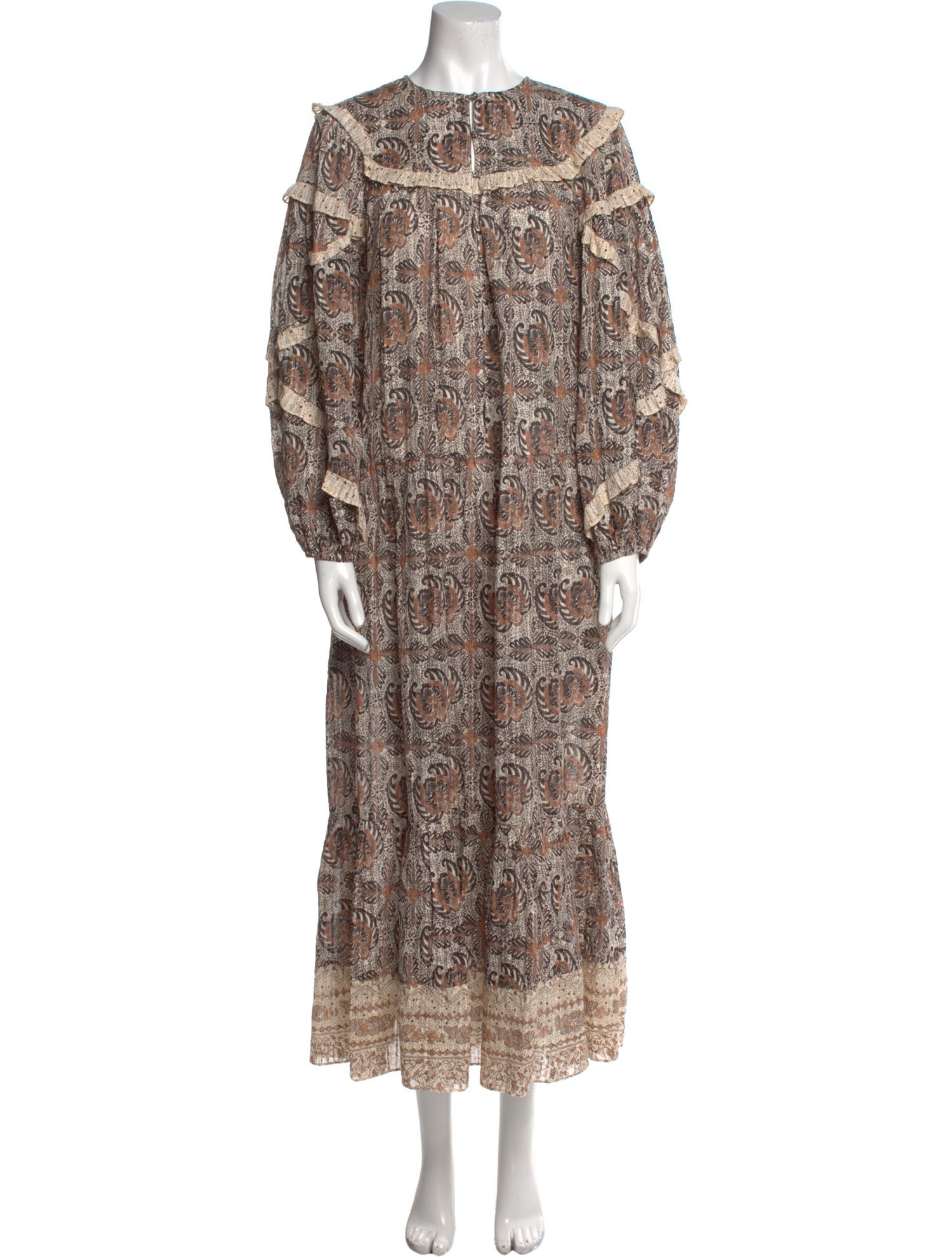 Ulla Johnson Paisley Print Long Dress w/ Tags