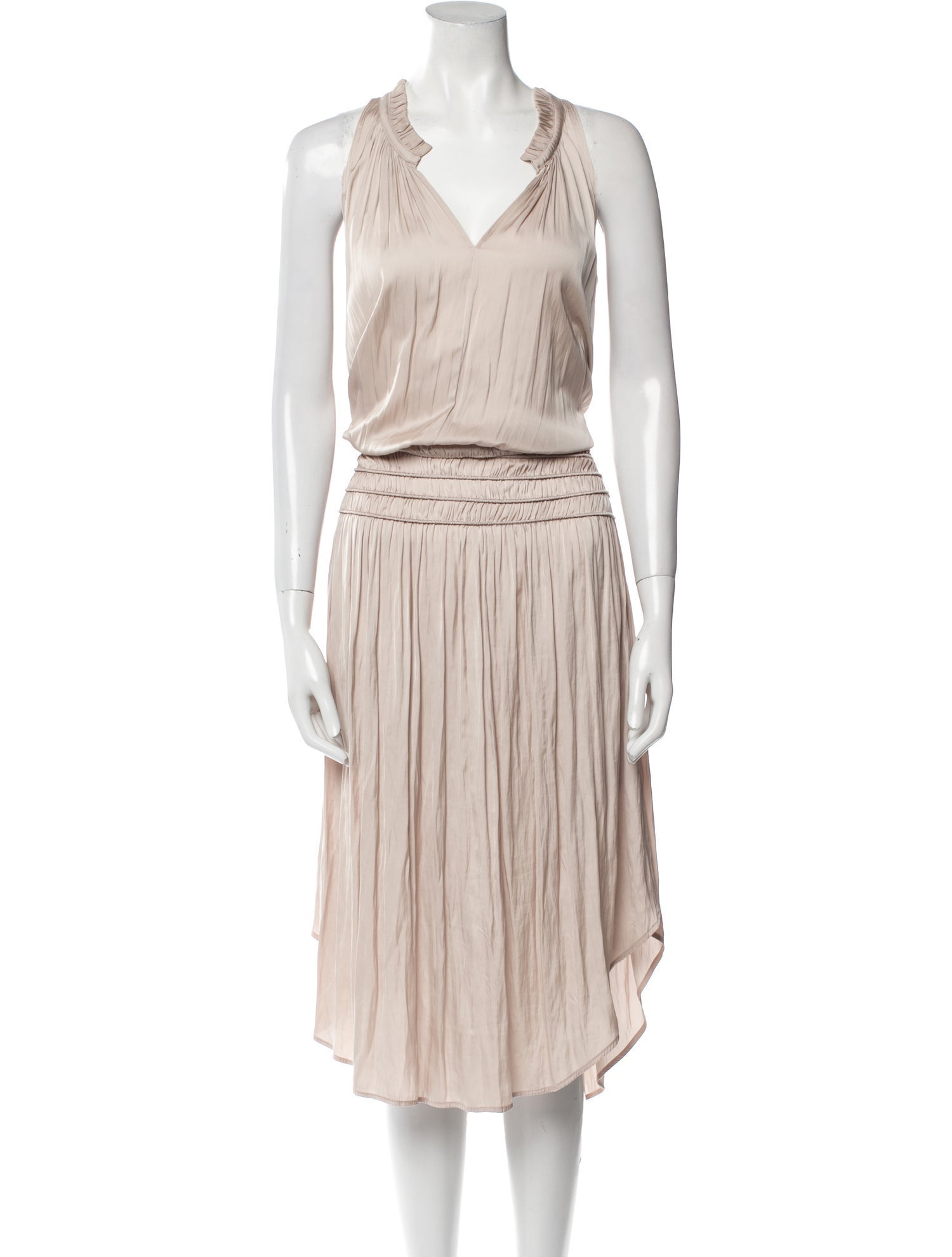 Ulla Johnson V-Neck Long Dress