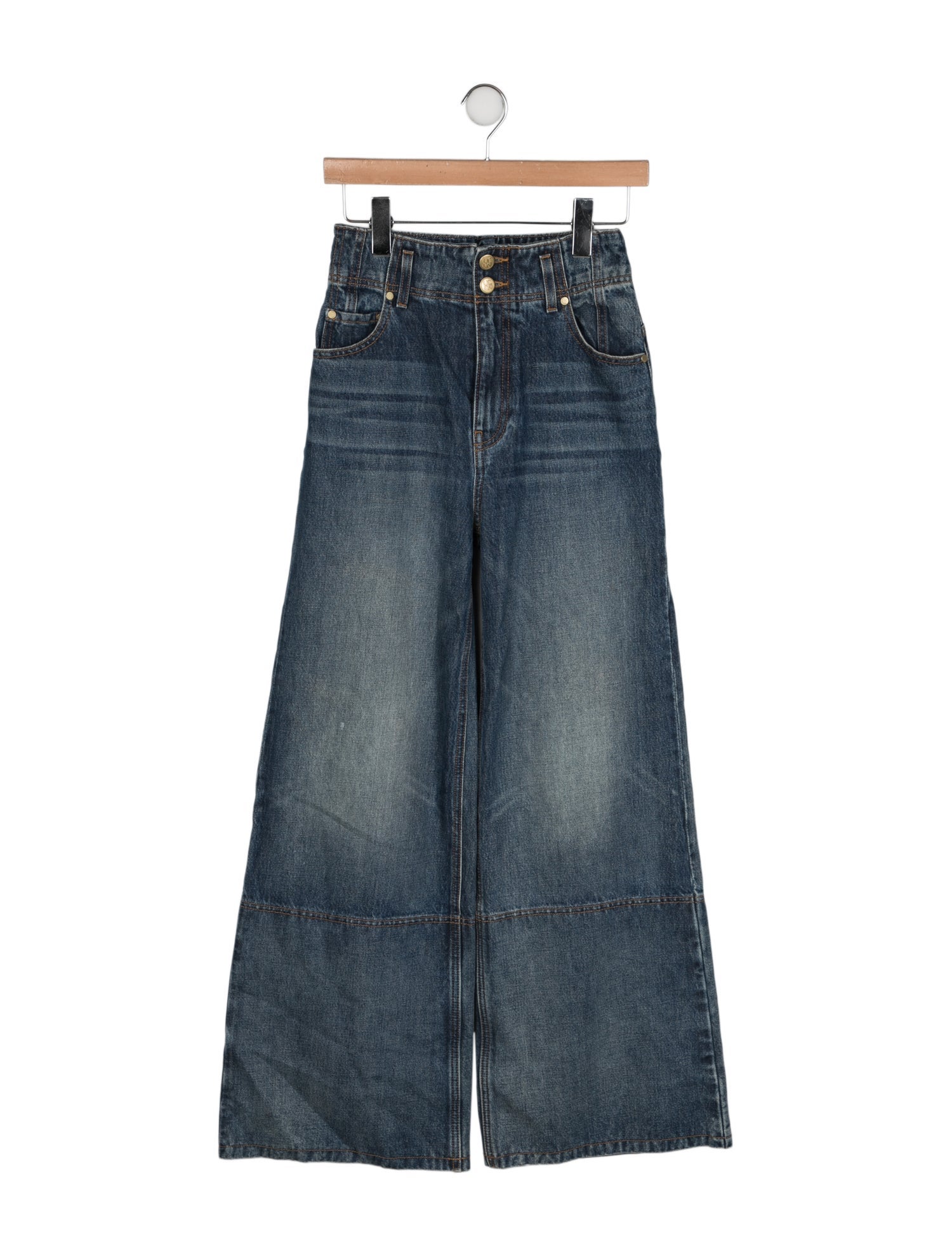 Ulla Johnson High-Rise Wide Leg Jeans