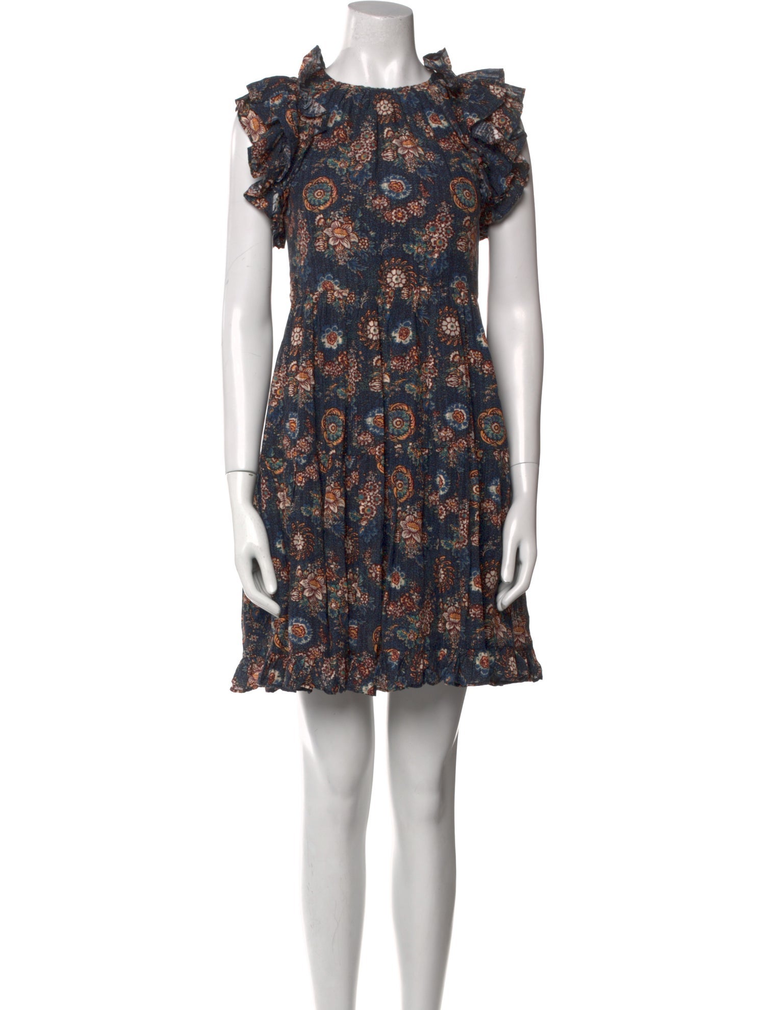 Ulla Johnson Floral Print Mini Dress