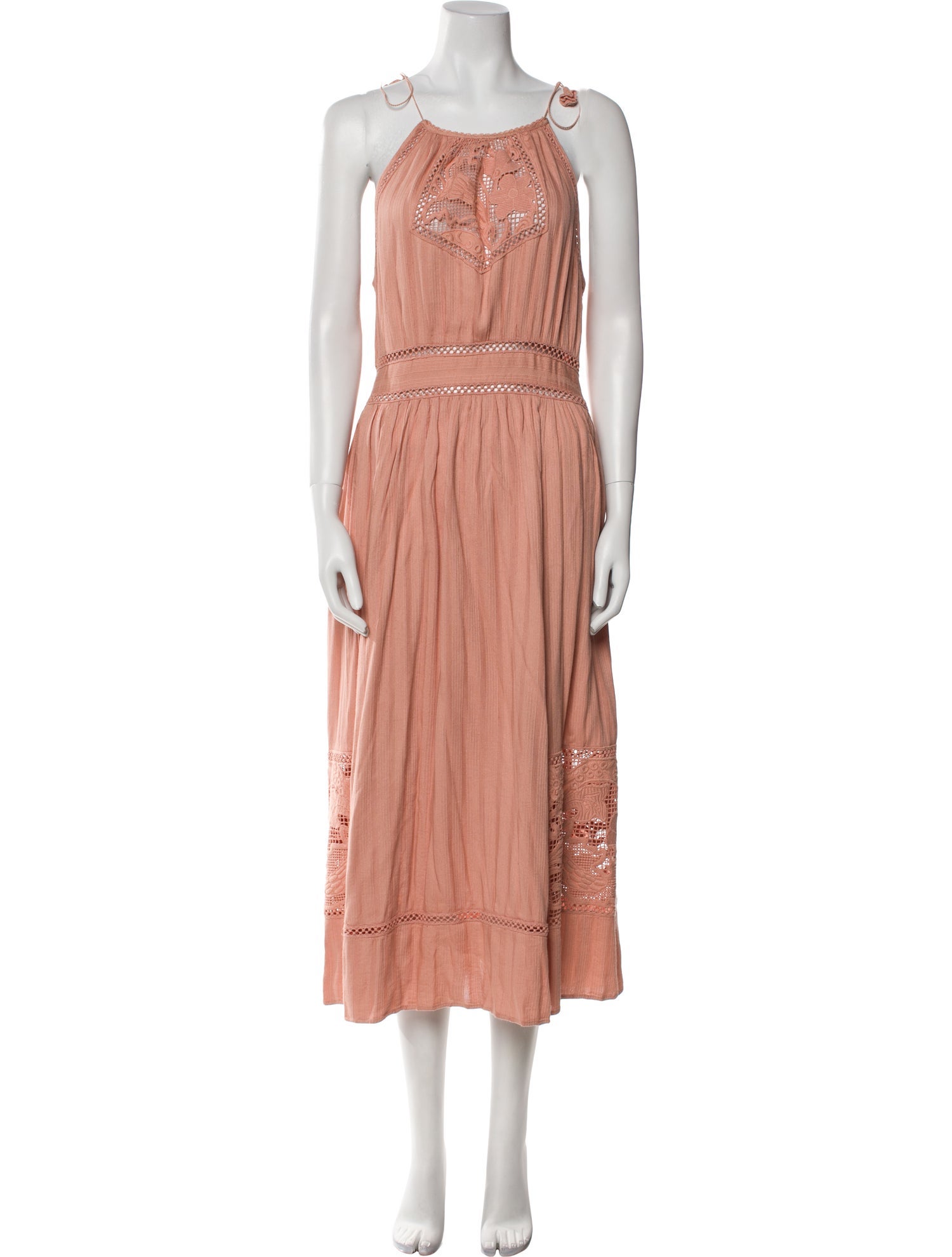 Ulla Johnson Square Neckline Long Dress