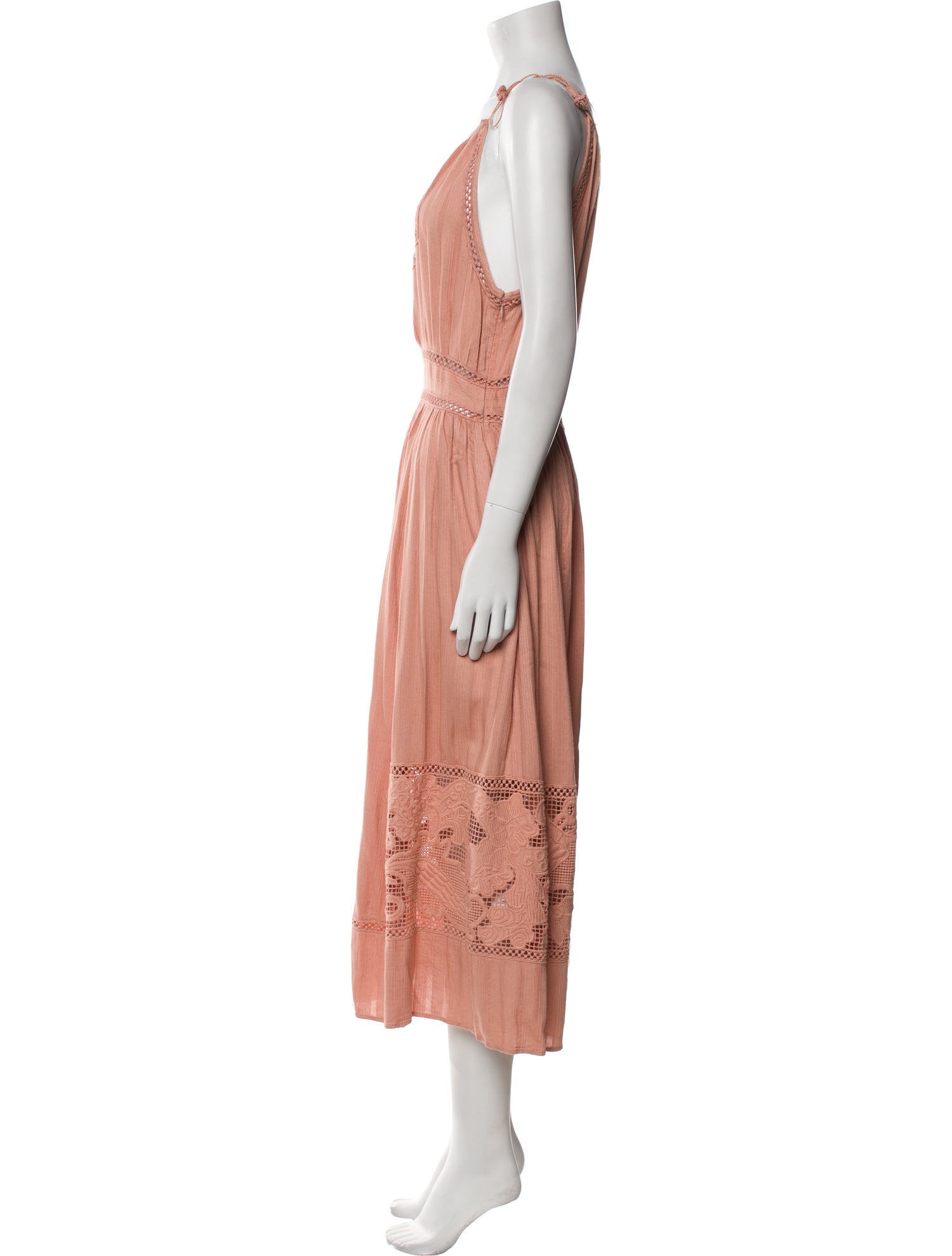Ulla Johnson Square Neckline Long Dress