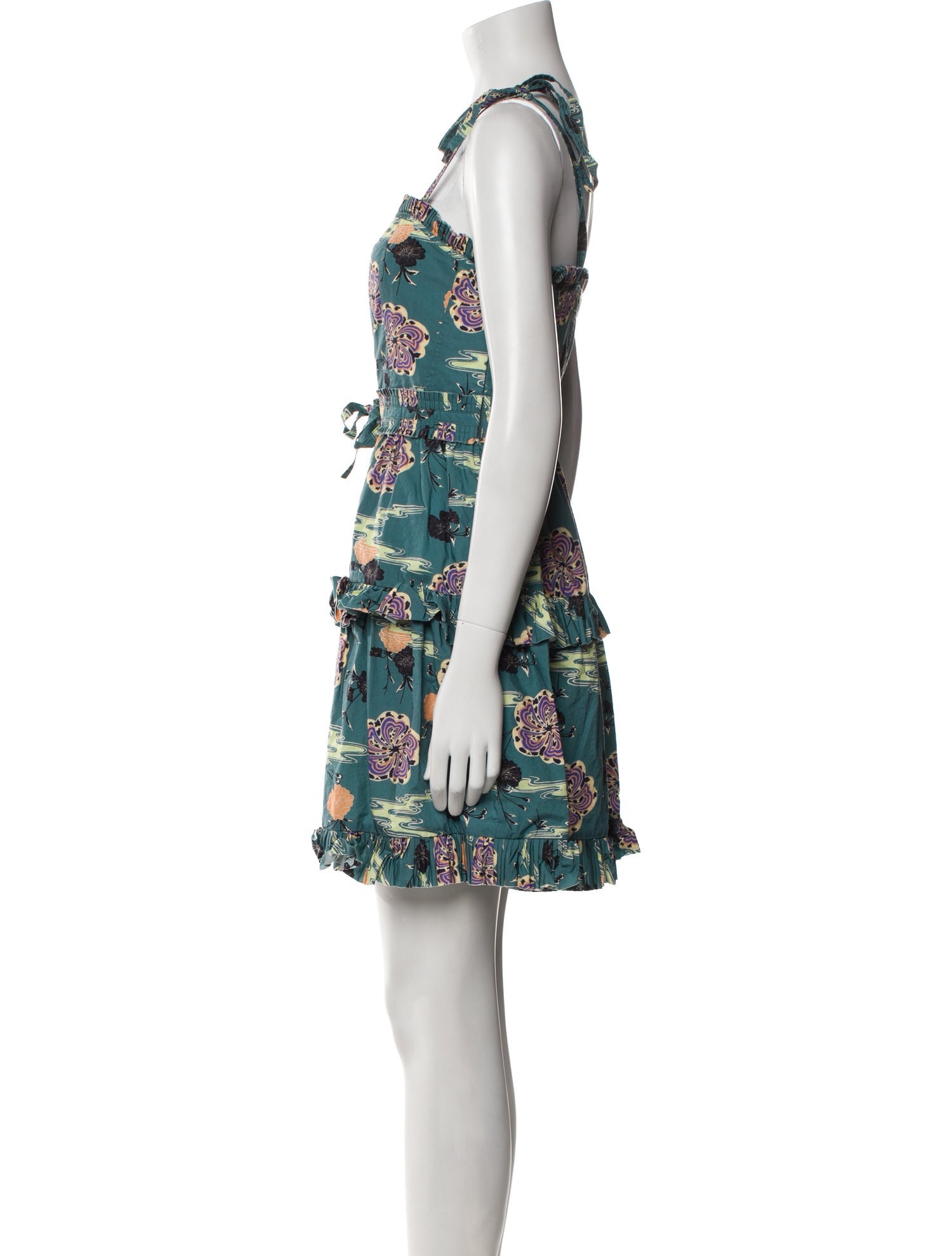 Ulla Johnson Floral Print Mini Dress
