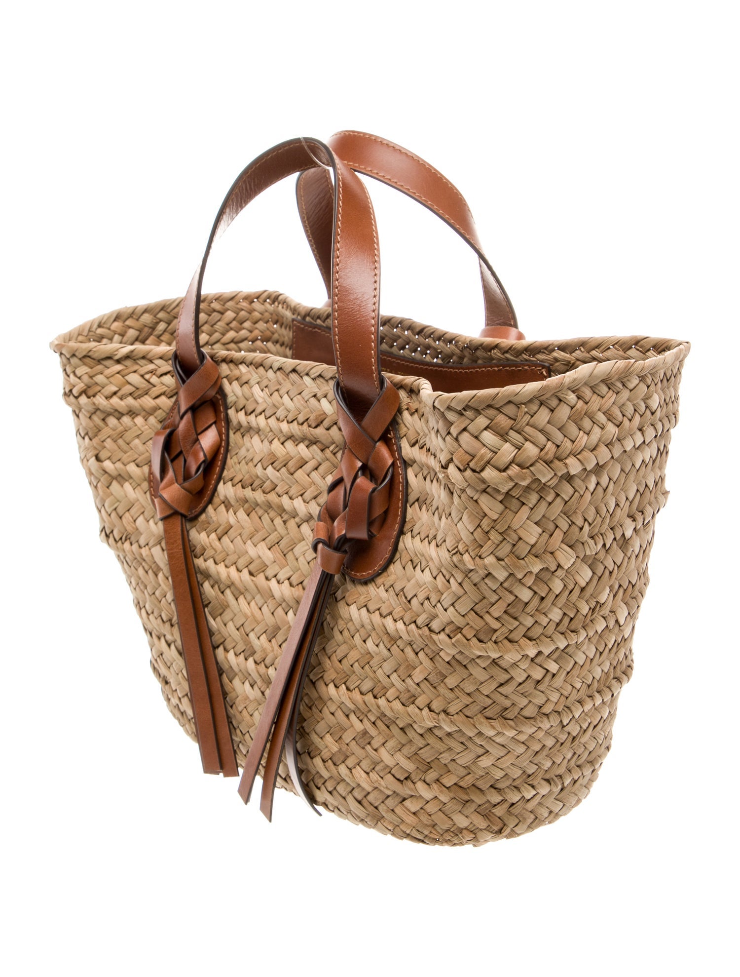 Ulla Johnson Straw Top Handle Bag