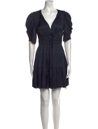 Ulla Johnson V-Neck Mini Dress