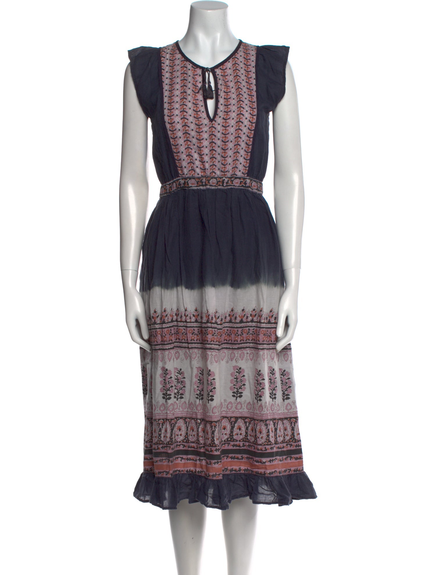 Ulla Johnson Printed Midi Length Dress