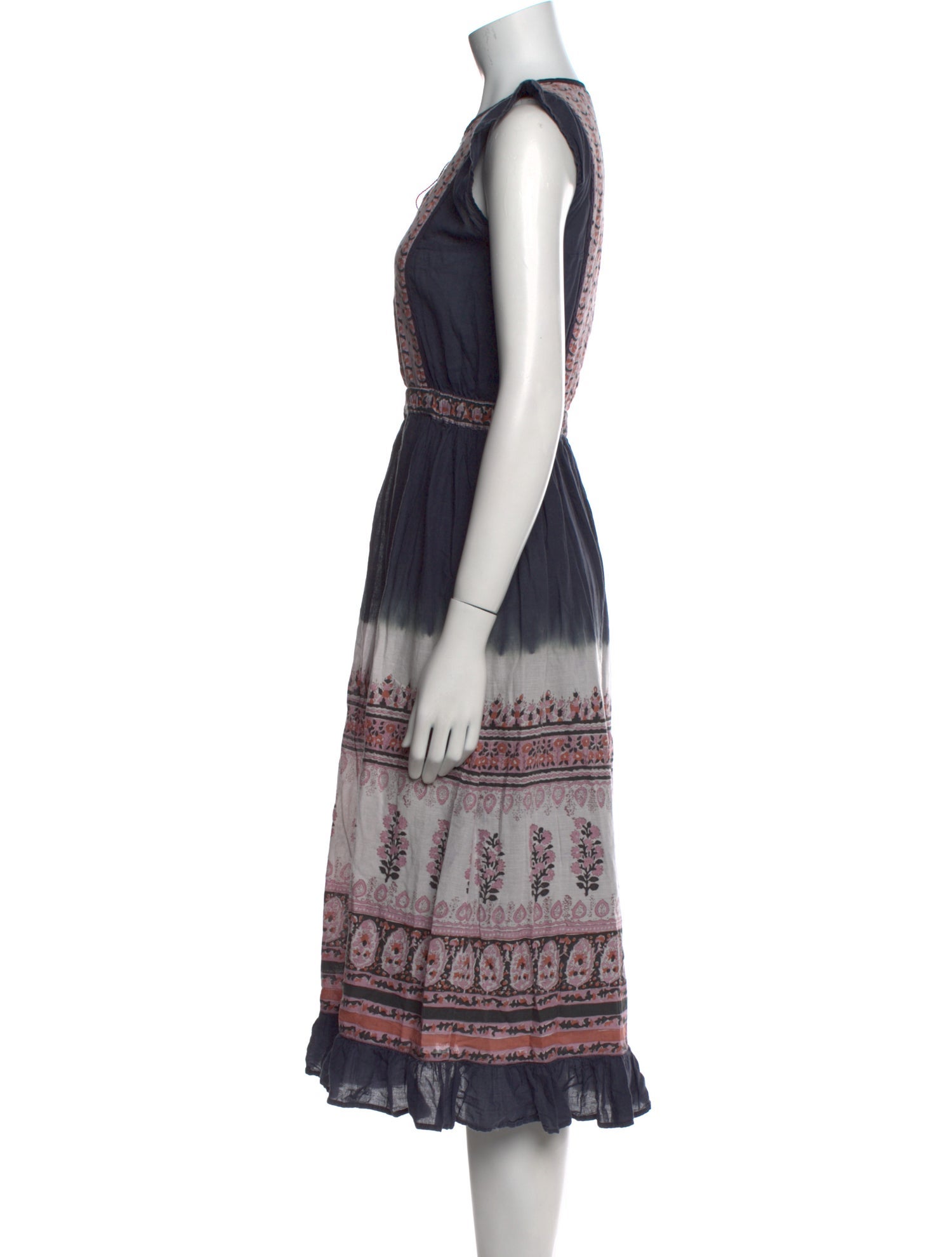 Ulla Johnson Printed Midi Length Dress